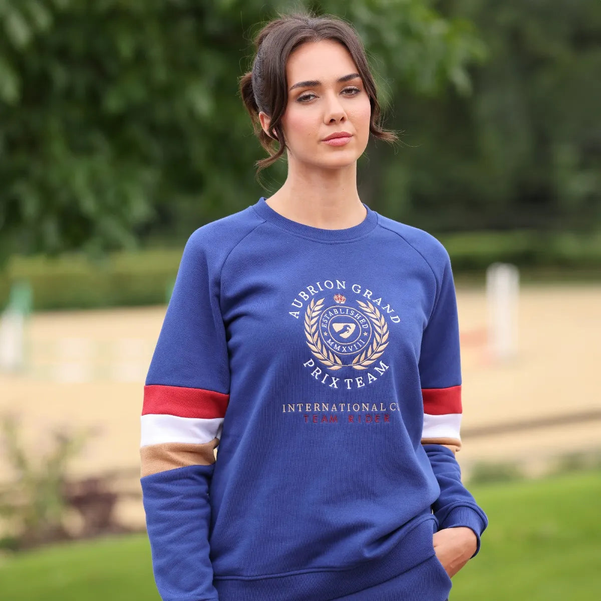 Shires Aubrion Ladies Team Sweatshirt, Ladies,  2 Colours