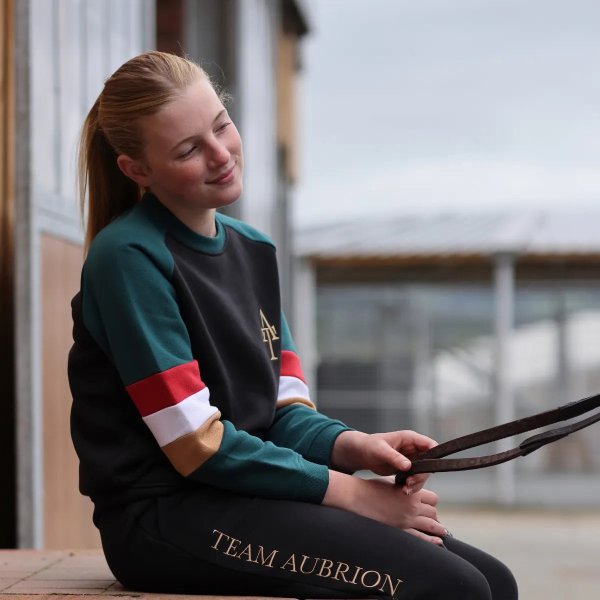 Shires Aubrion Young Riders Team Sweatshirt, Childs, 2 colours, Ages 7-14