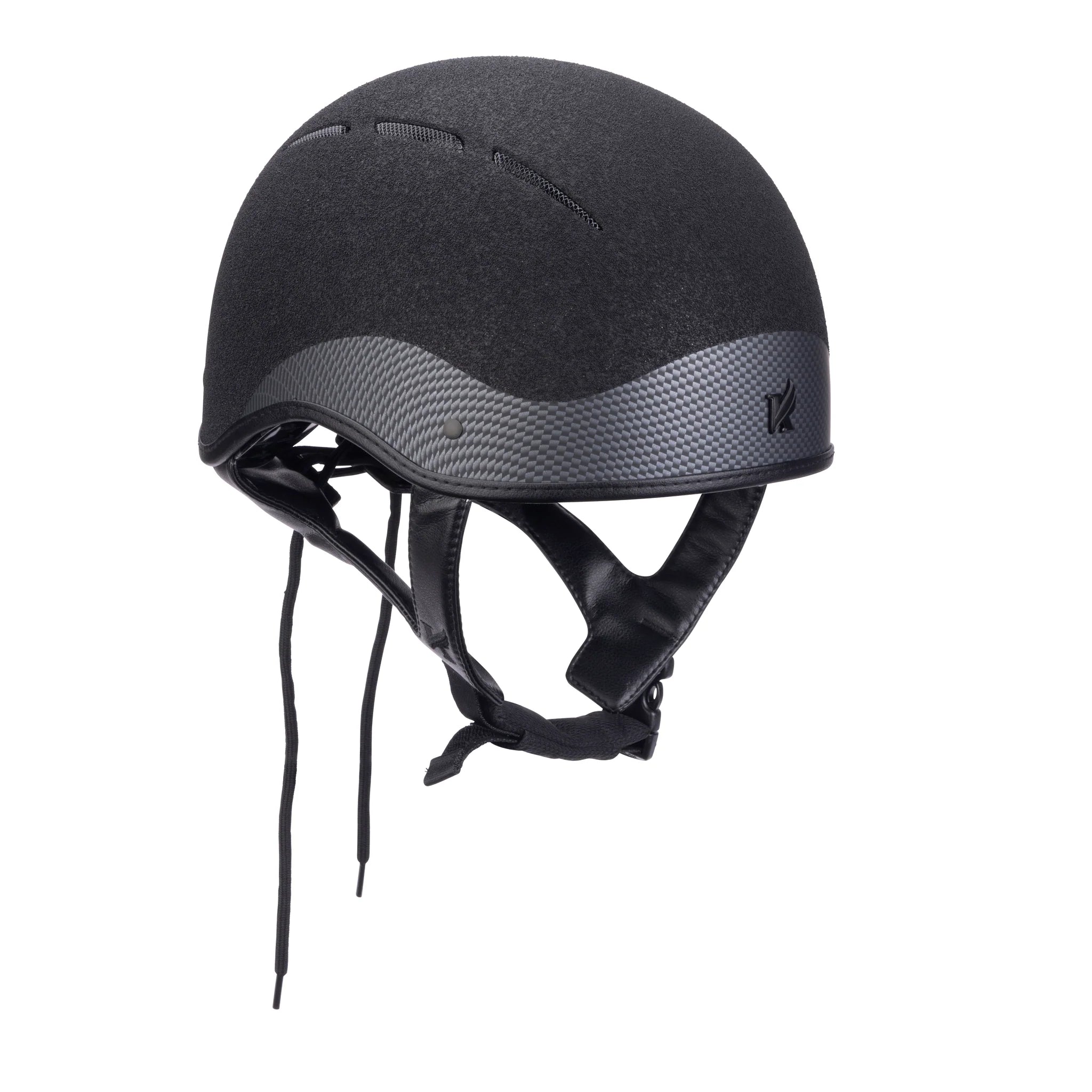 Shires Karben Graphite Luxe Jockey Skull Hat, PAS015, Kitemarked, CE