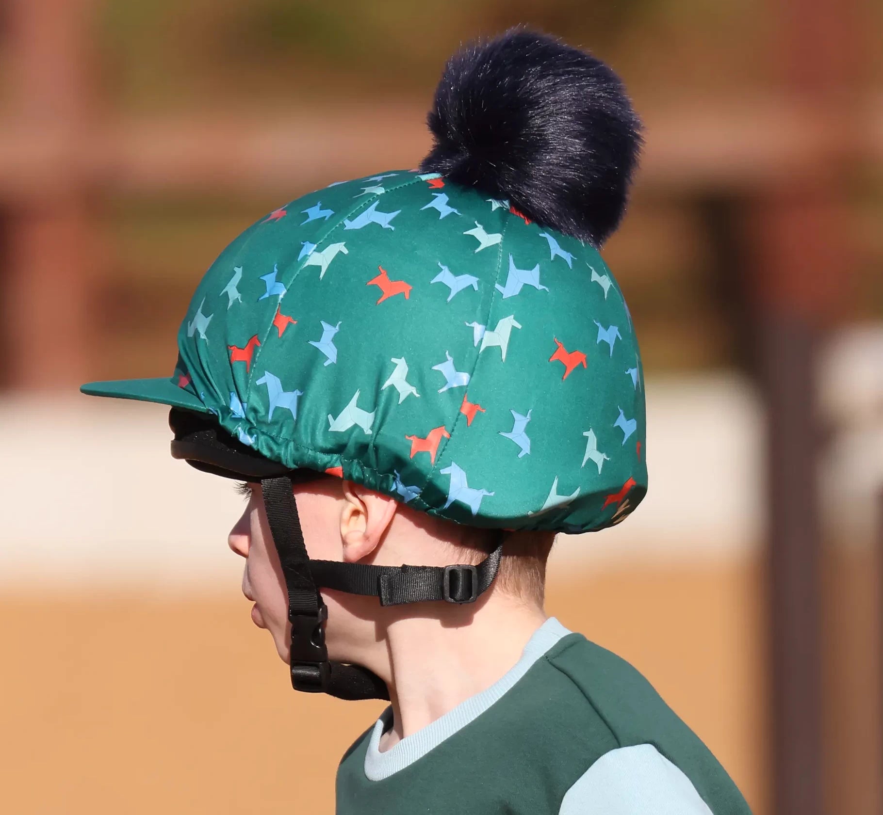 Shires Tikaboo Skull Hat Silk Cover,  2 Colours, One size.