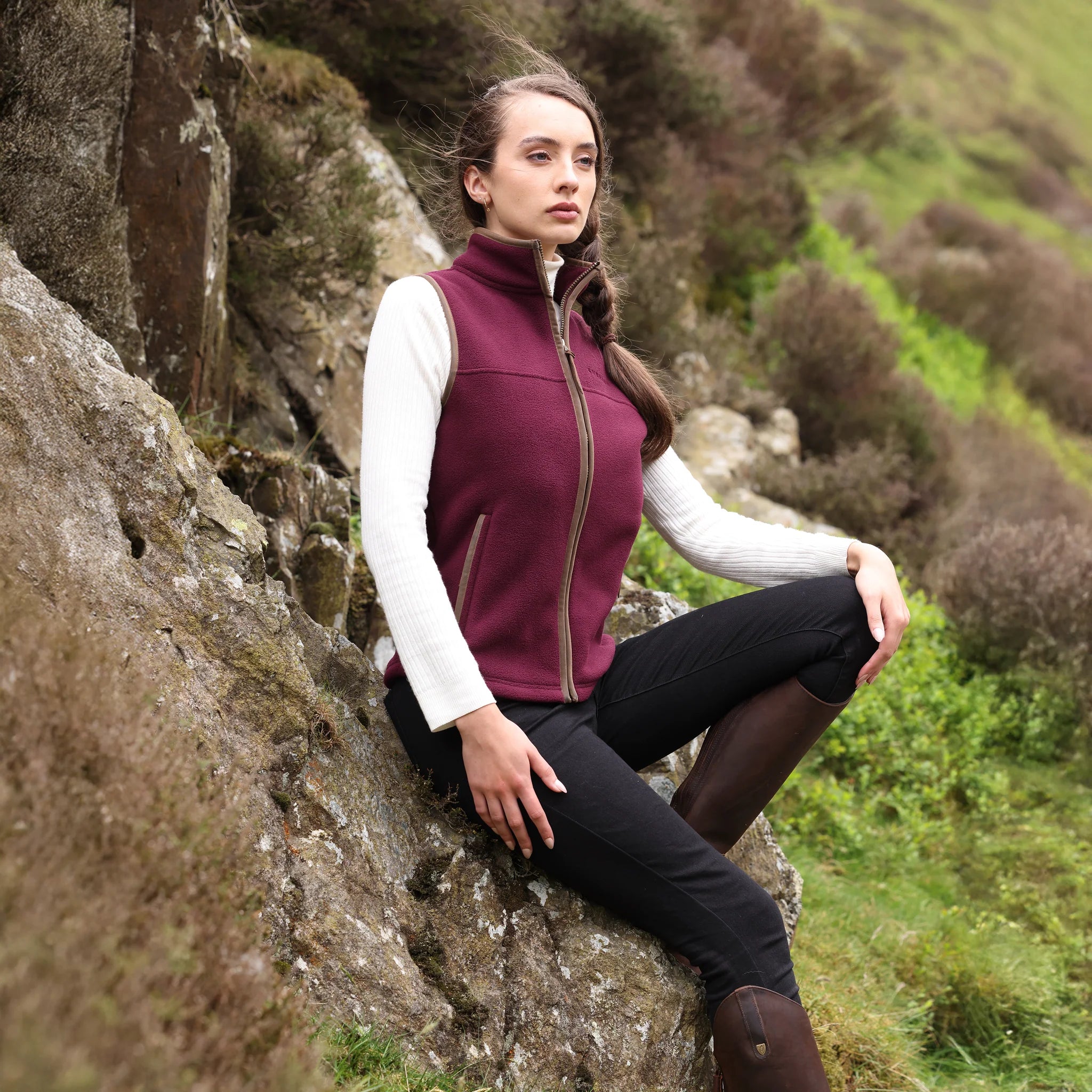 Shires Aubrion Core Fleece Gilet - Womens, 4 Colours, XXS-XXXL