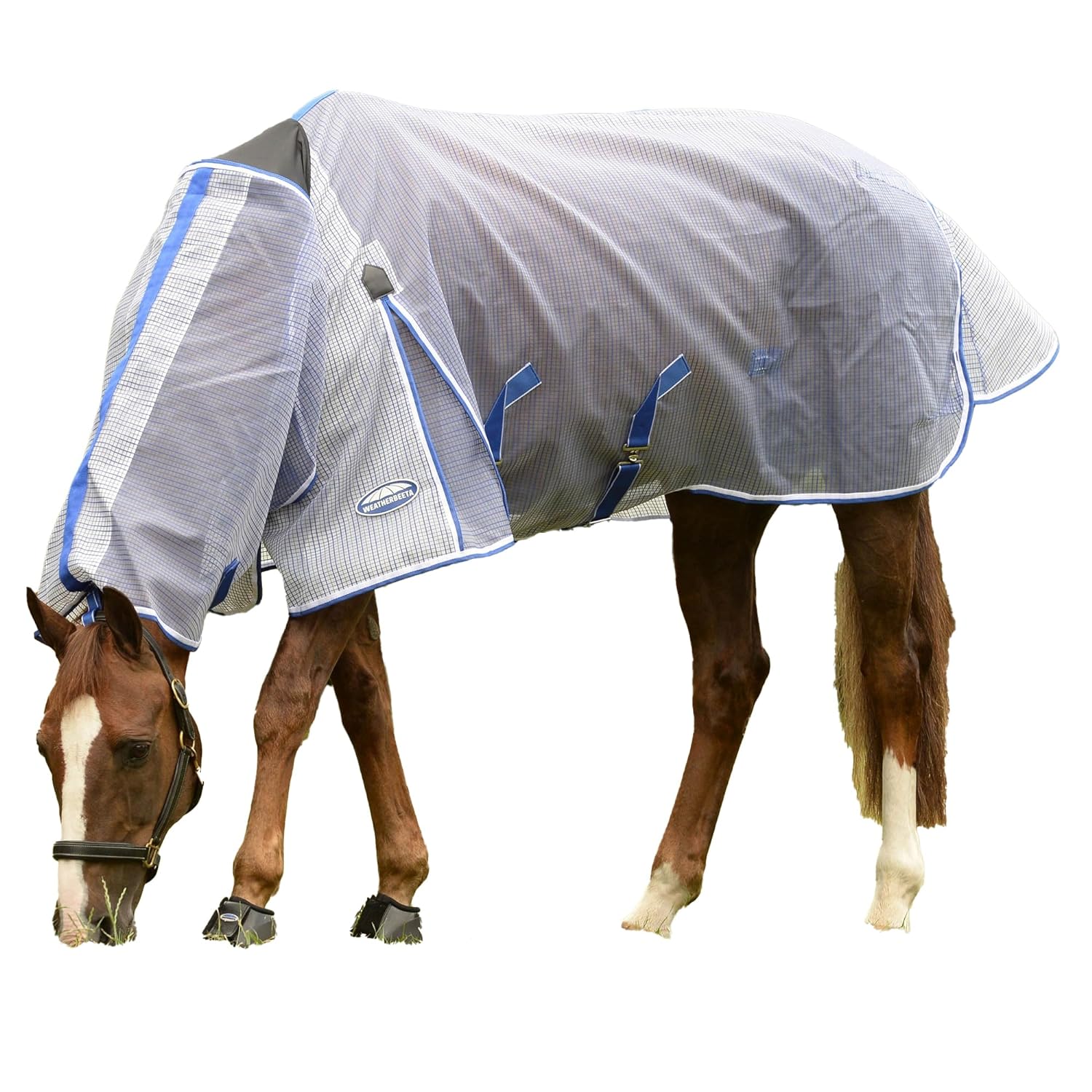 WeatherBeeta ComFiTec Ripshield Plus Fly Horse Rug, Full Neck, Ultra B ...