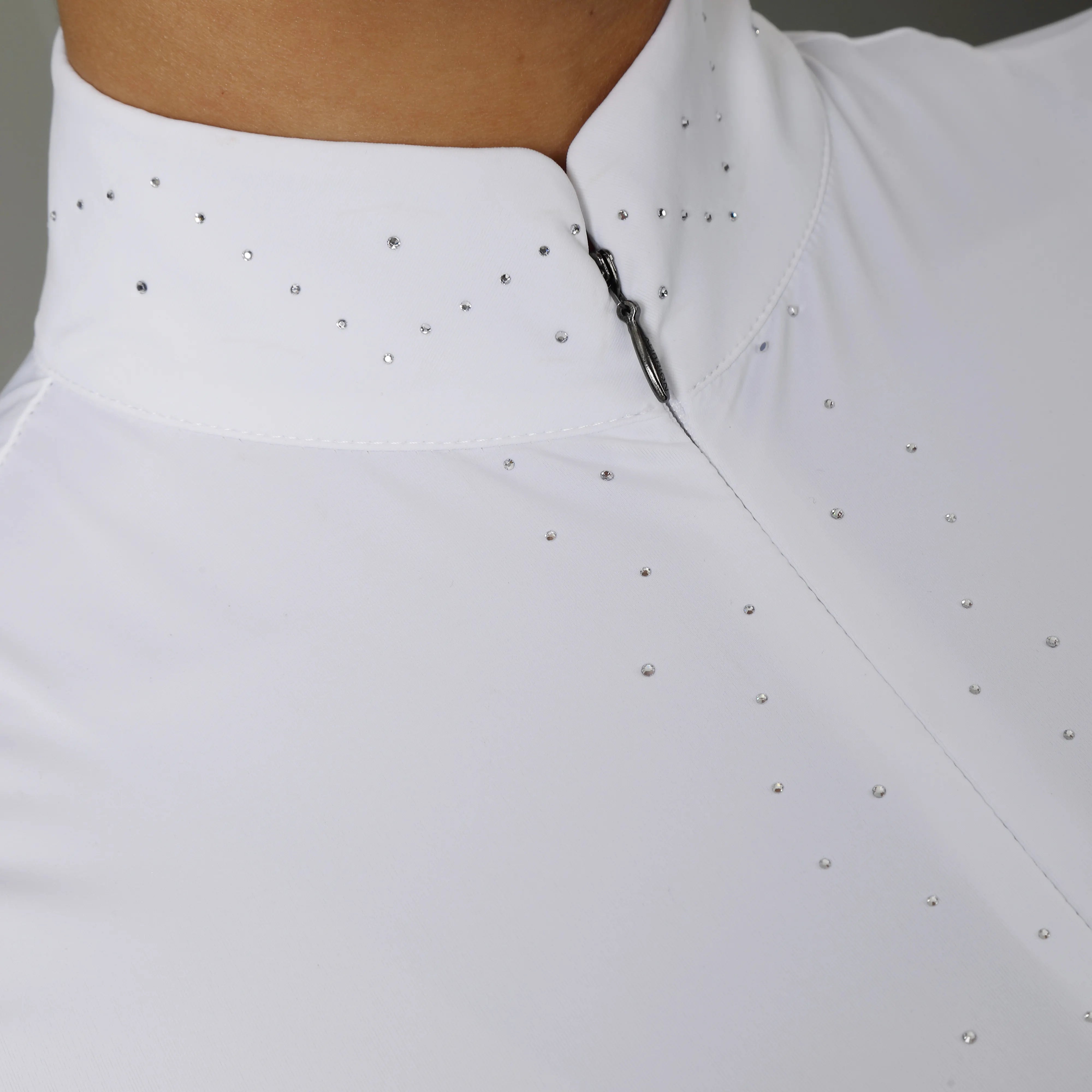 Shires Aubrion Ladies Radley Show Shirt, Womens, White,  XXS - XXXL