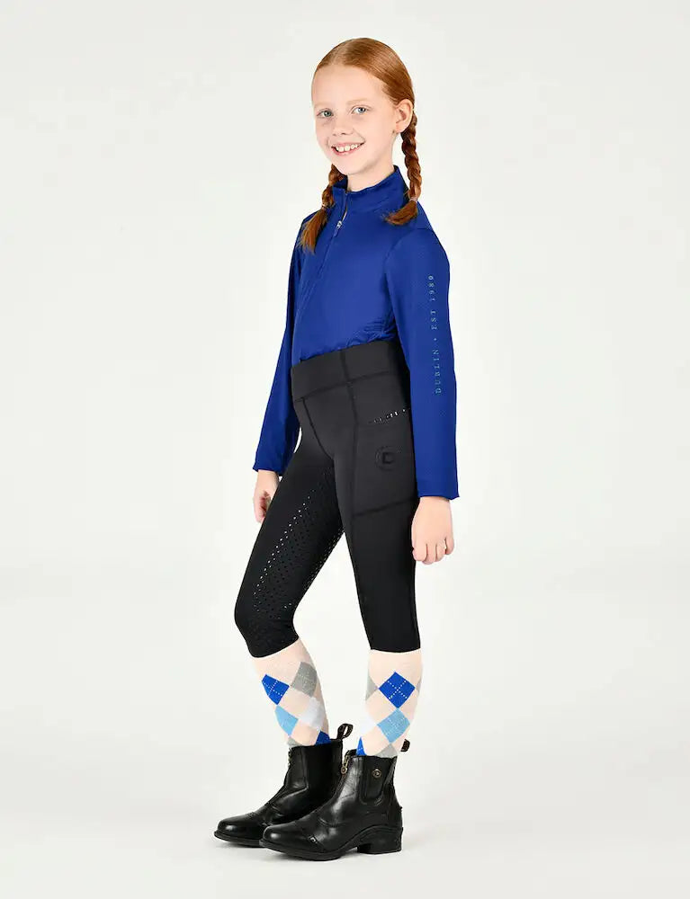 Dublin Everyday Girls Horse Riding Tights, Childs, 4 Colours