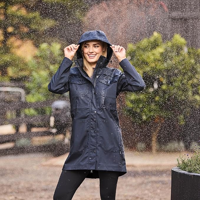 Weatherbeeta Waterproof Ladies Paloma Jacket, Lightweight, Womens Size XS-XL,