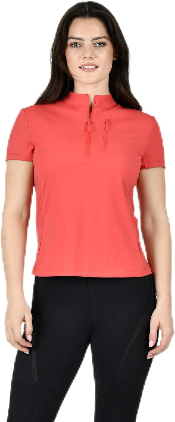 Weatherbeeta Ladies Rome Short Sleeve Riding Top, Lightweight, Womens Size XS-XL