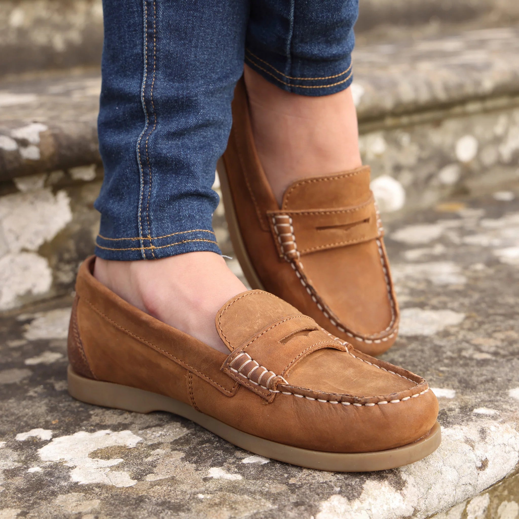 Shires Moretta Forli Deck Shoes, Ladies Brown or Tan, Sizes UK 4-UK 8