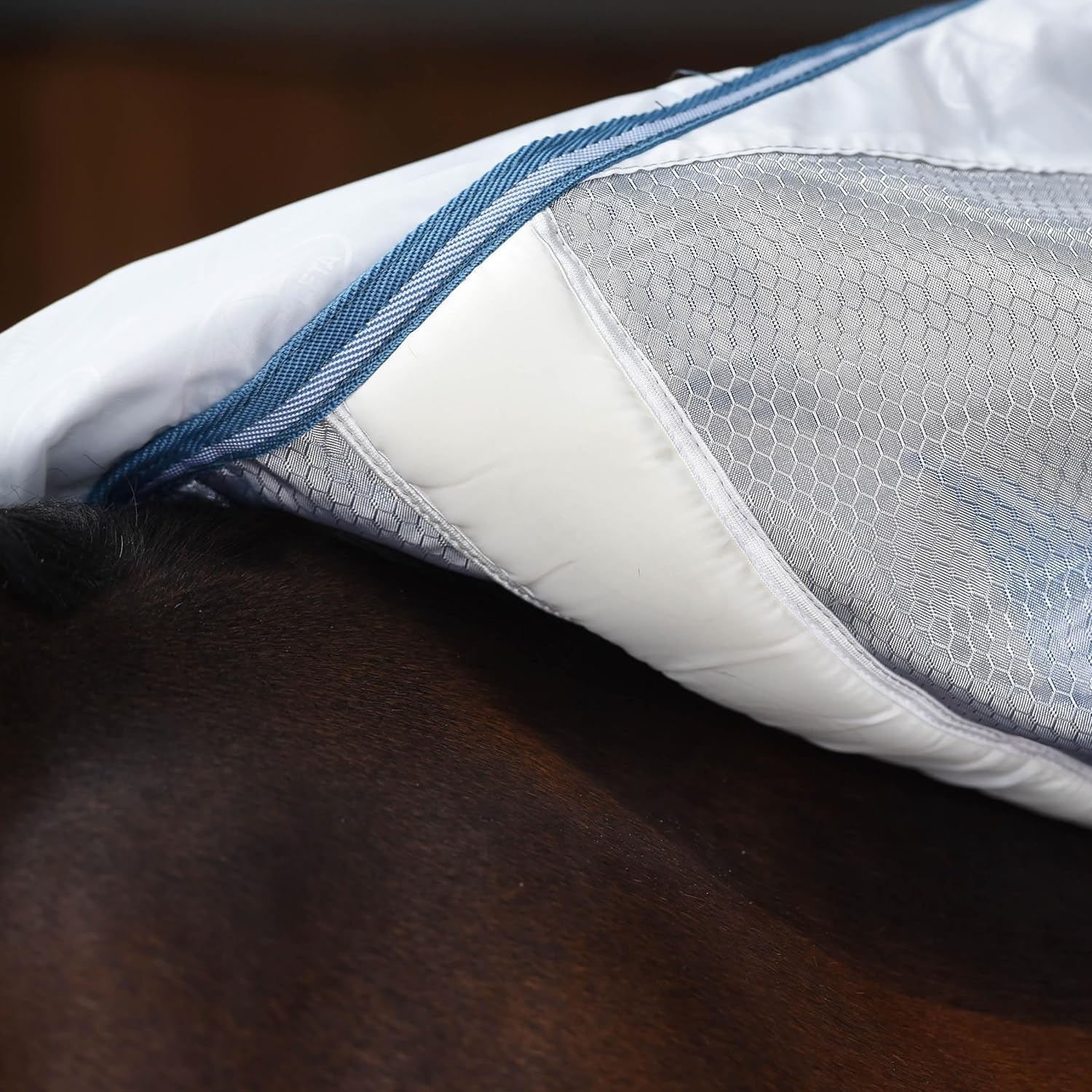 WeatherBeeta ComFiTec Hexi Shield Fly Horse Rug, Combo Full Neck, Belly Band