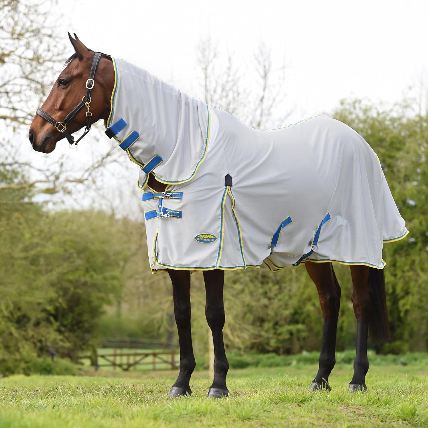 WeatherBeeta ComFiTec Zephyr Plus Mesh Fly Horse Rug,  Full Neck, Belly Band