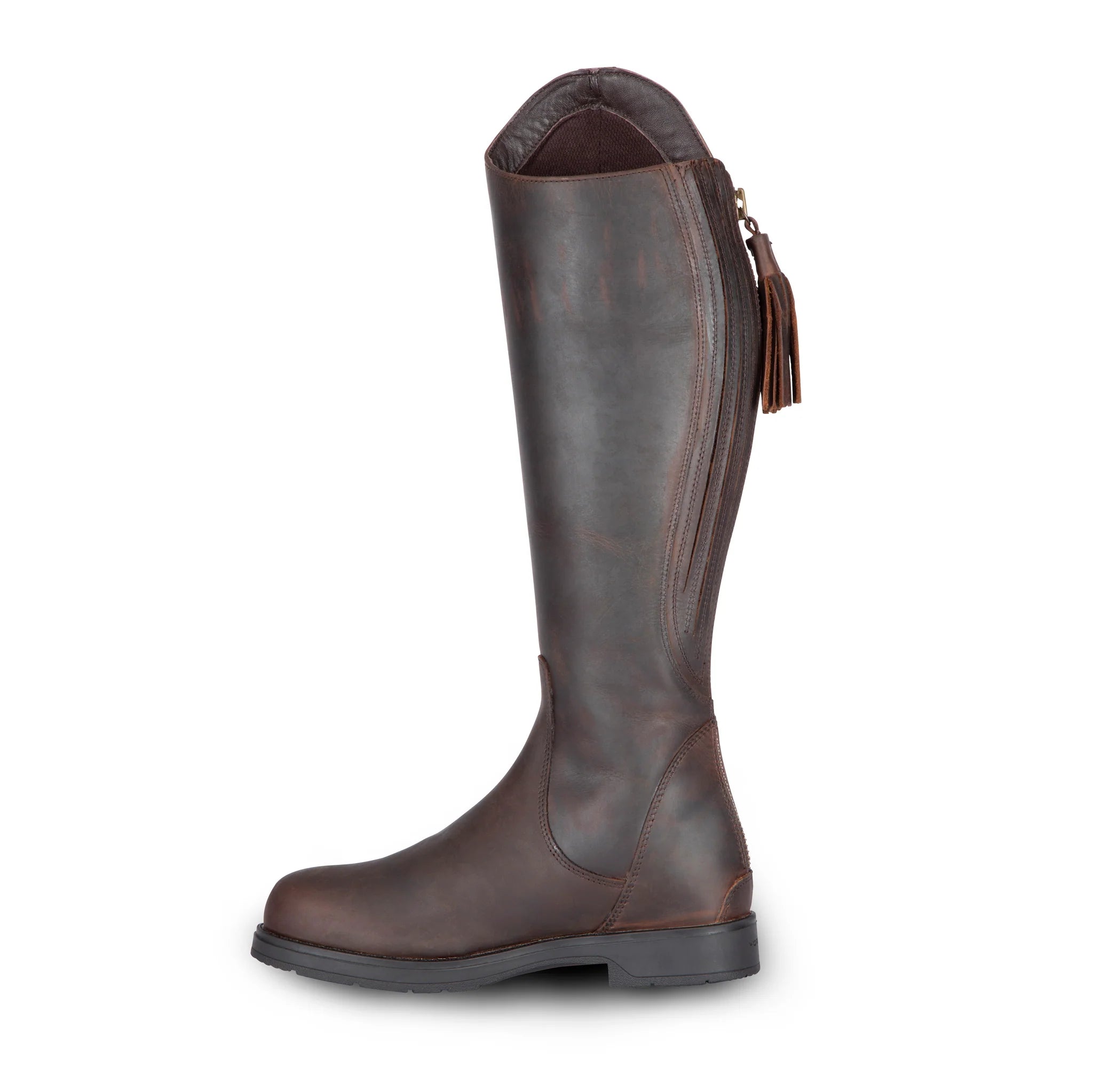 Shires Moretta Renata Long Country/Riding Boots,  Waterproof Foot, Zip Fasten