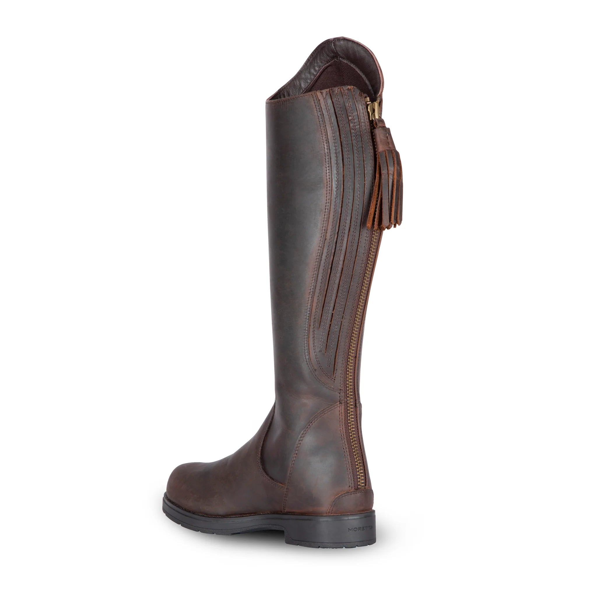 Shires Moretta Renata Long Country/Riding Boots,  Waterproof Foot, Zip Fasten