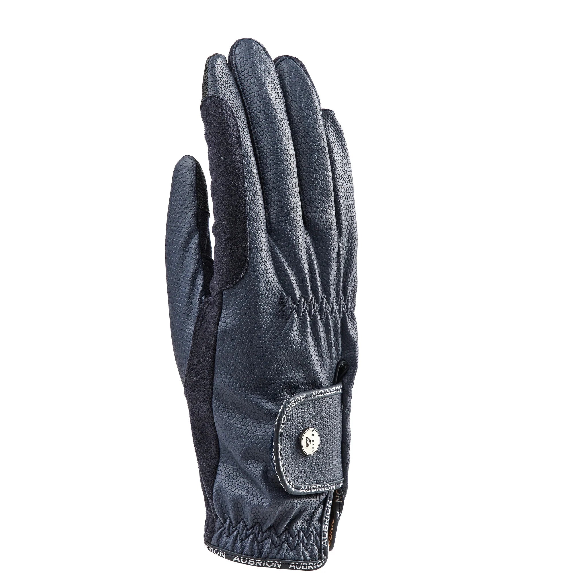 Shires Aubrion Stadium Riding Gloves, Adult, Black, Navy, Brown or White.