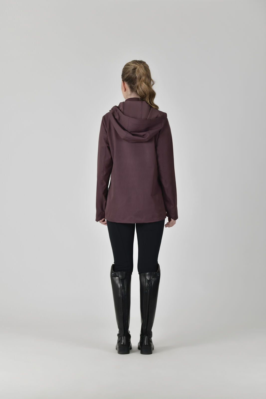 WEATHERBEETA ABRASION PROOF STRETCH RIDING JACKET, COAT WITH HOOD, SHOWERPROOF.