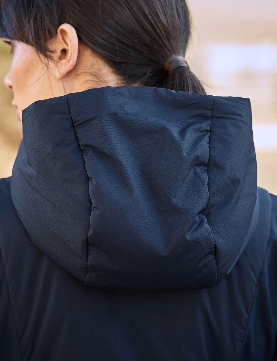 Weatherbeeta Hybrid Padded Ladies Jacket, Coat With Hood, Slim Fit