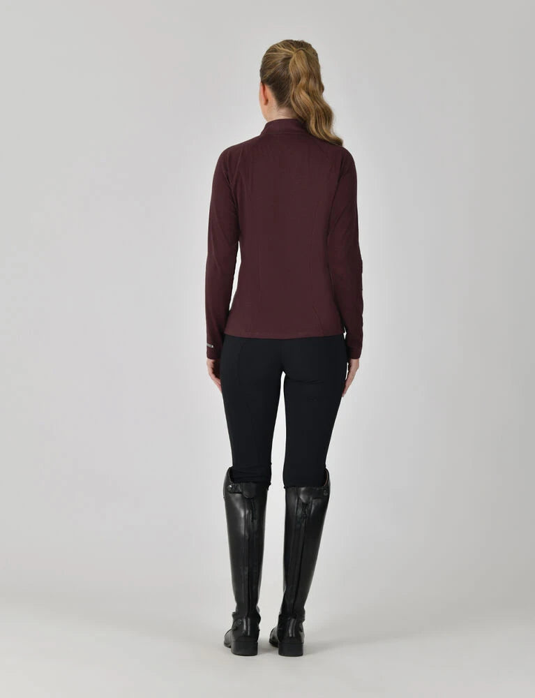 Weatherbeeta Ladies Bamboo Long Sleeve Performance Base Layer, 3 Colours.