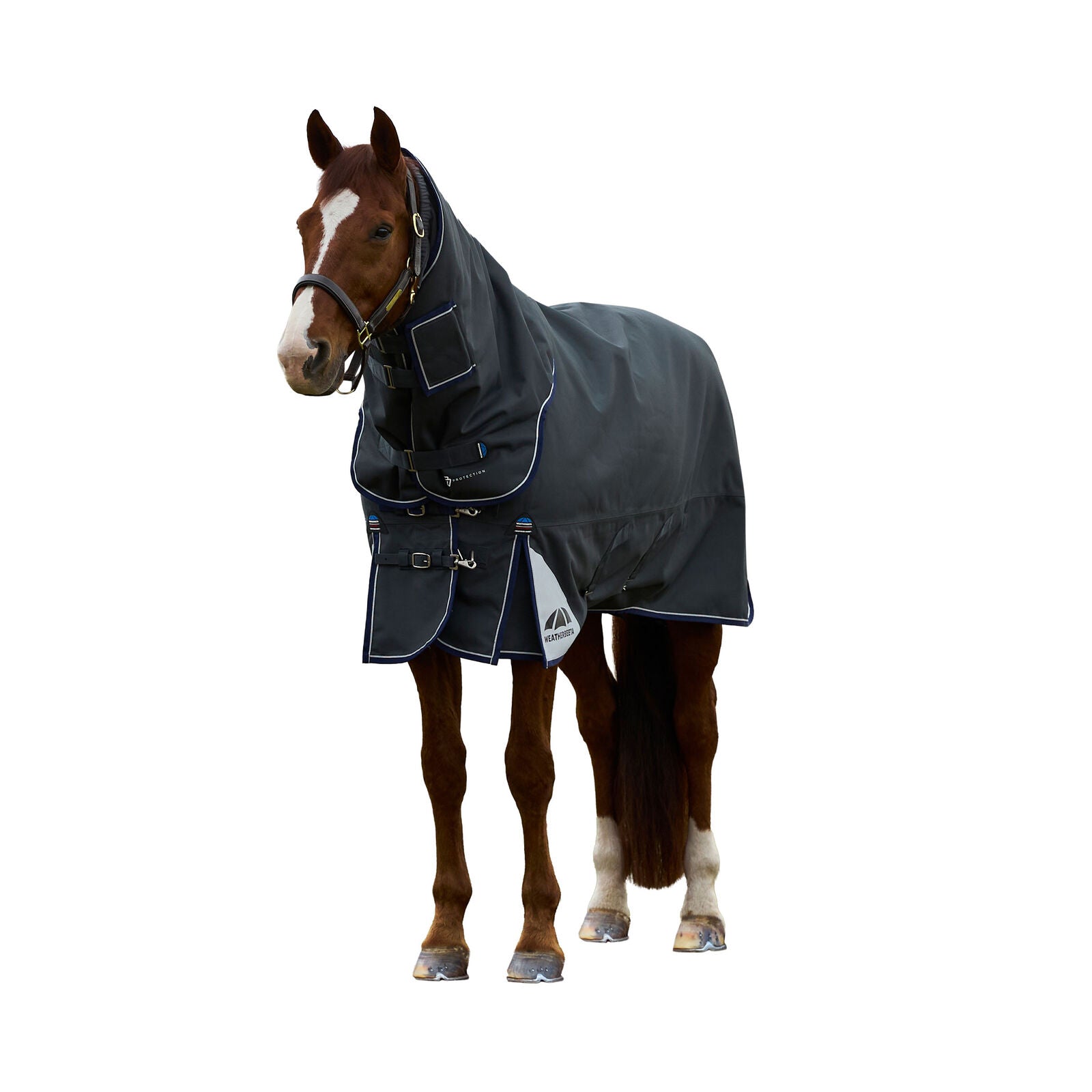 WEATHERBEETA COMFITEC ULTRA 220G TURNOUT RUG, DETACH-A-NECK, MEDIUMWEIGHT