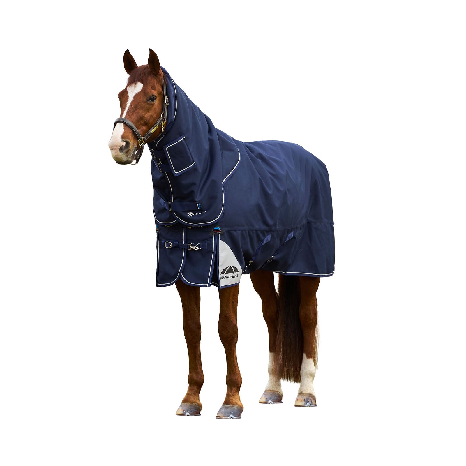 WEATHERBEETA COMFITEC ULTRA 220G TURNOUT RUG, DETACH-A-NECK, MEDIUMWEIGHT