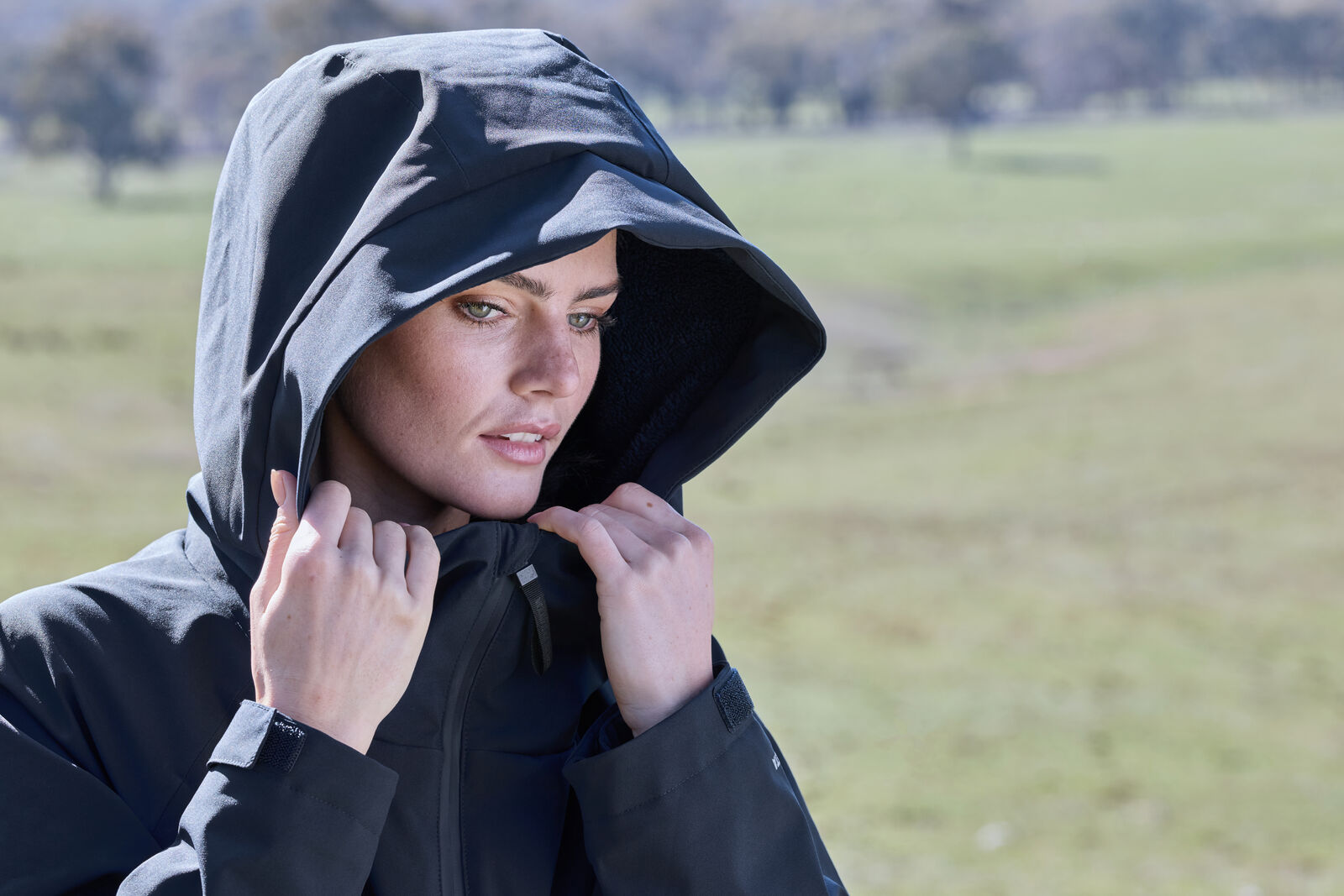 WEATHERBEETA ALL WEATHER FIELD JACKET. WATERPROOF COAT, WITH HOOD