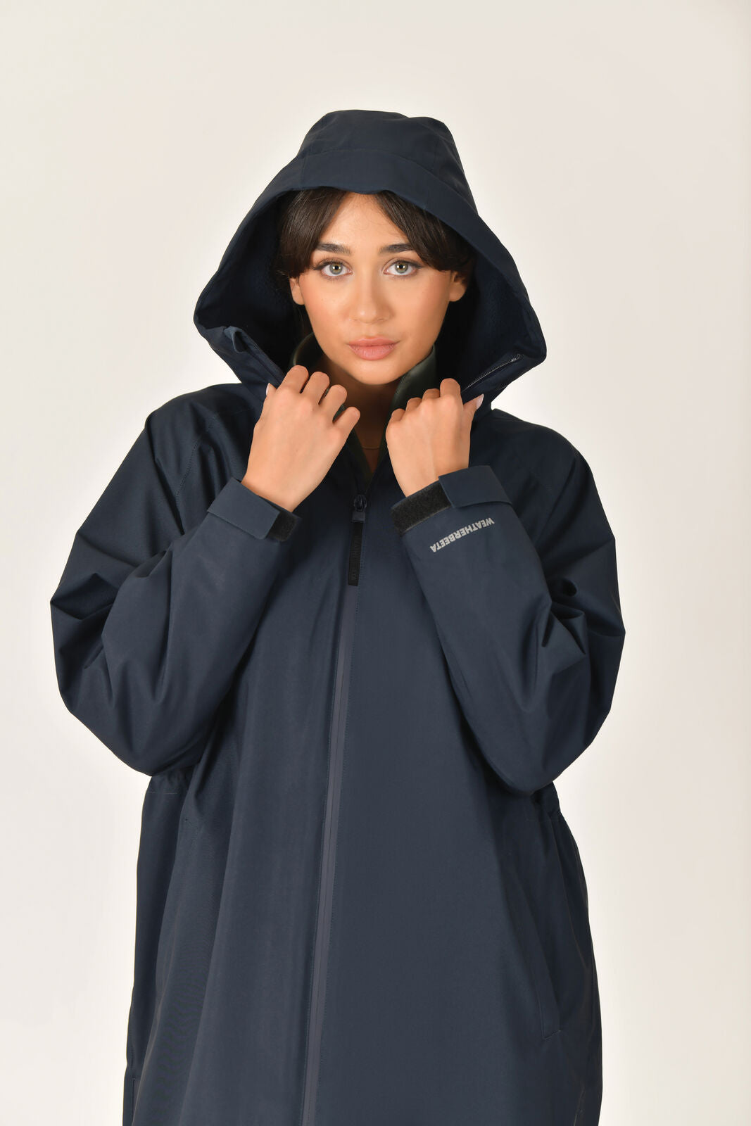 WEATHERBEETA ALL WEATHER FIELD JACKET. WATERPROOF COAT, WITH HOOD