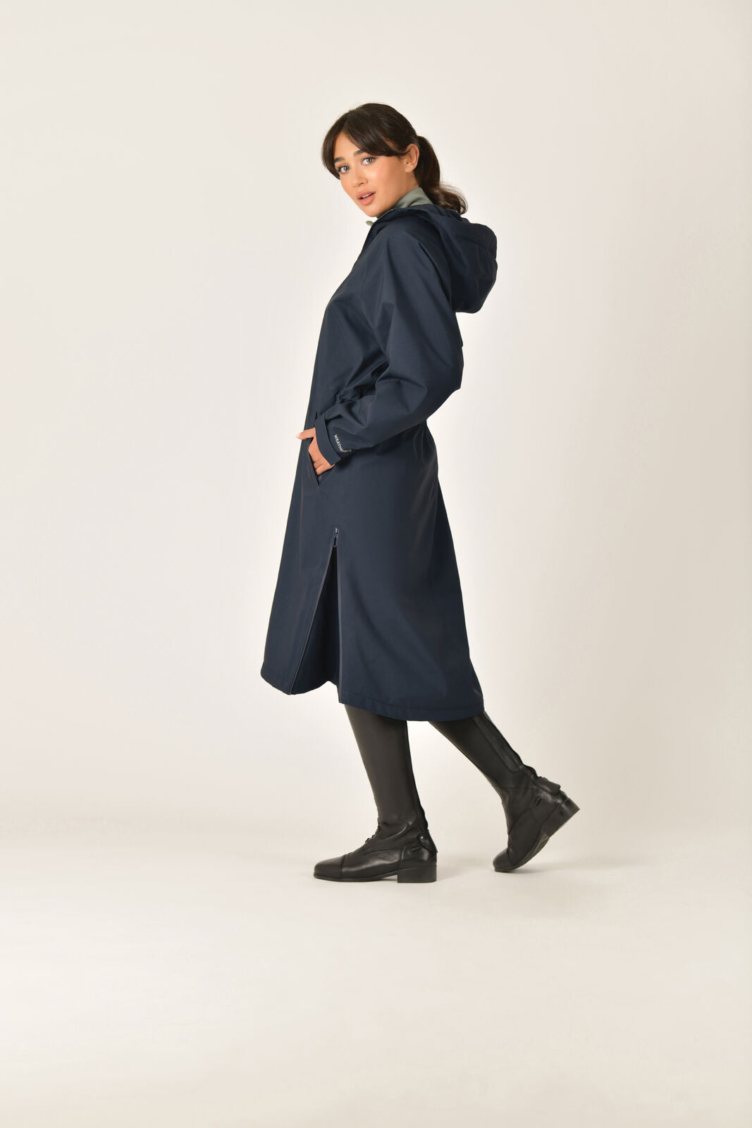 WEATHERBEETA ALL WEATHER FIELD JACKET. WATERPROOF COAT, WITH HOOD