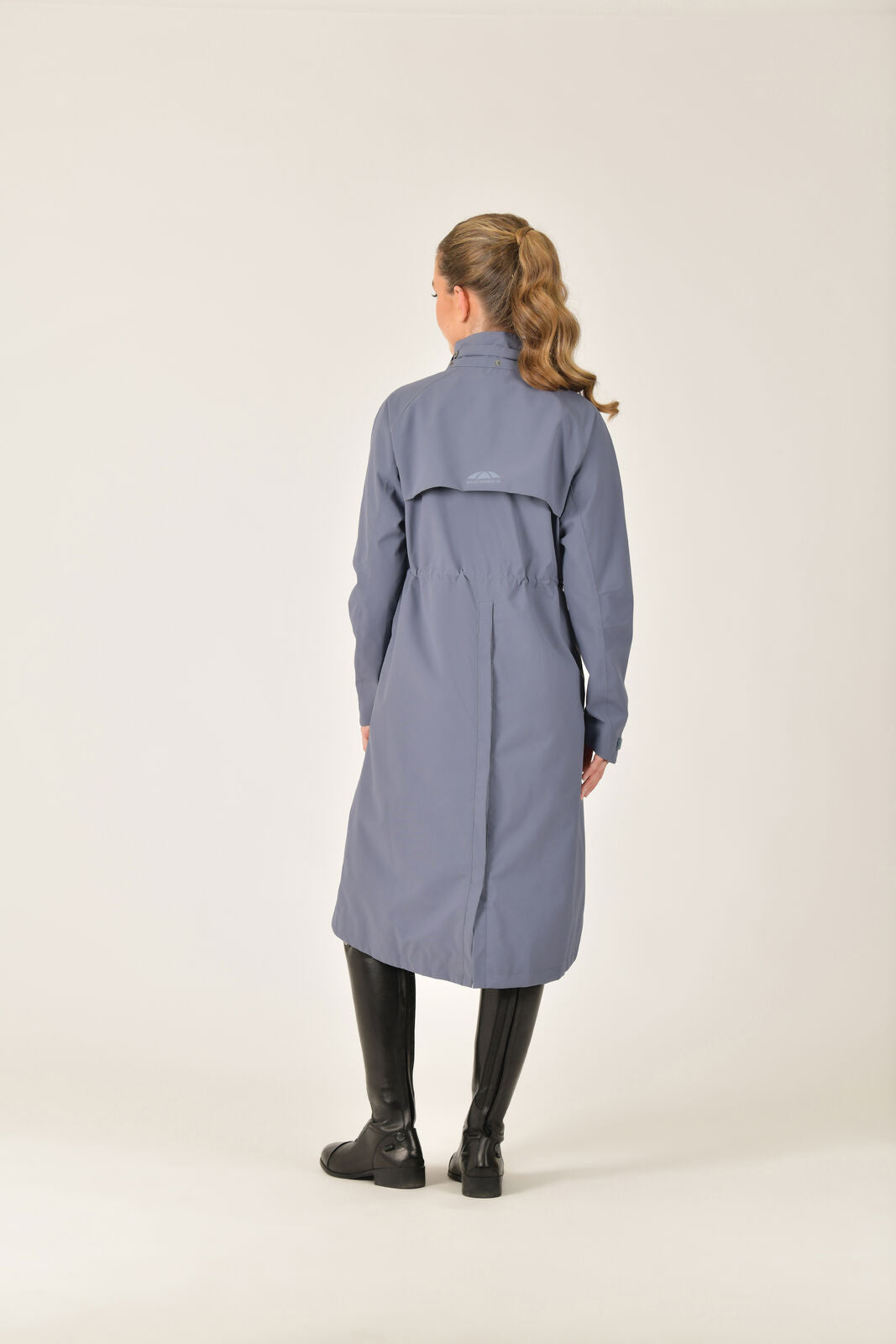 WEATHERBEETA WINDBREAKER LONGLINE RIDING JACKET, WATERPROOF COAT, WITH HOOD