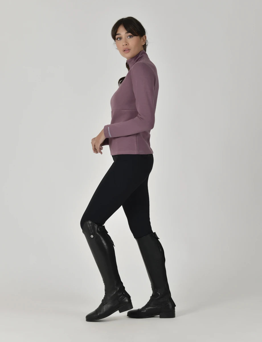 Weatherbeeta Ladies Copper 1/2 Zip Long Sleeve Mid-Layer Top, 3 Colours.