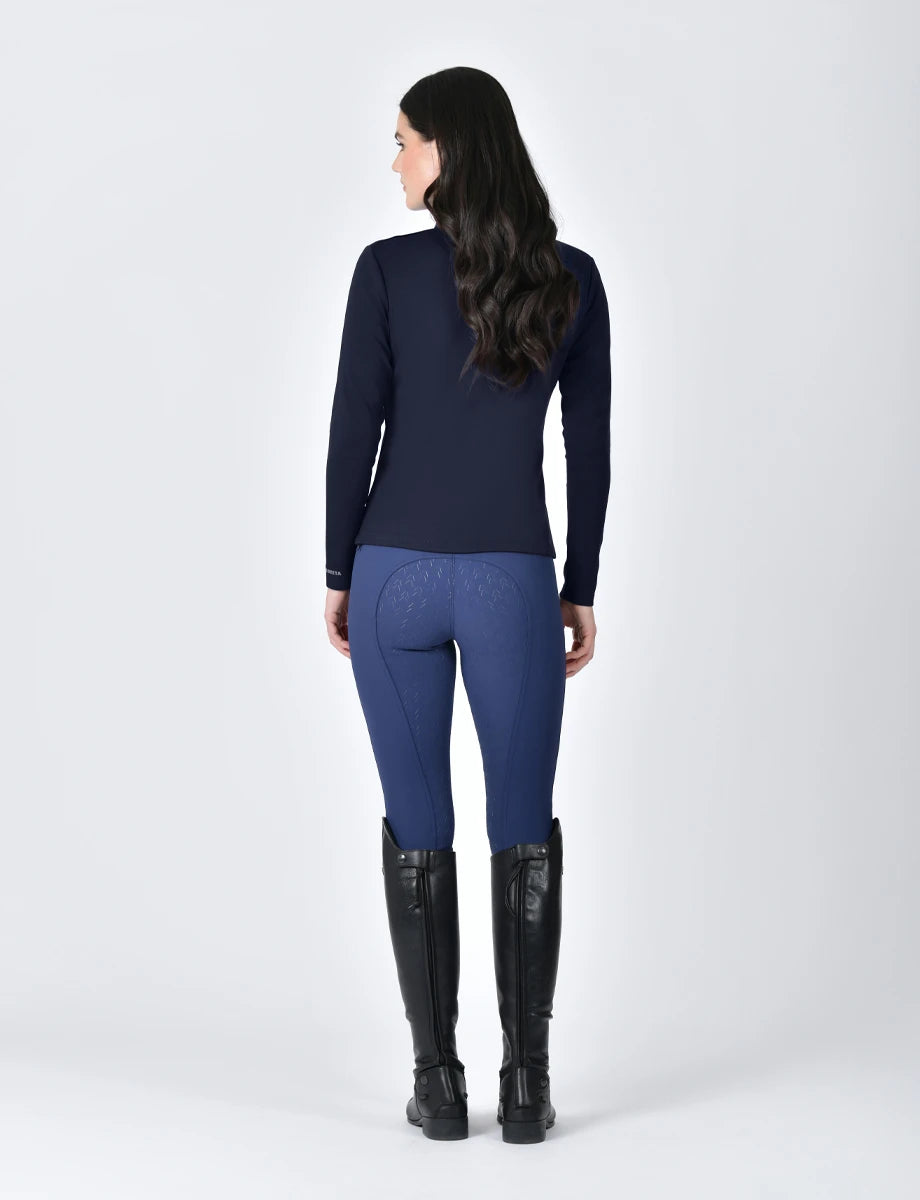 Weatherbeeta Ladies Copper 1/2 Zip Long Sleeve Mid-Layer Top, 3 Colours.