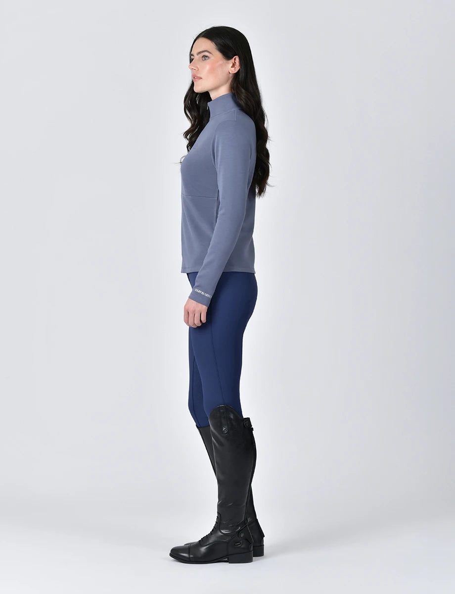 Weatherbeeta Ladies Copper 1/2 Zip Long Sleeve Mid-Layer Top, 3 Colours.