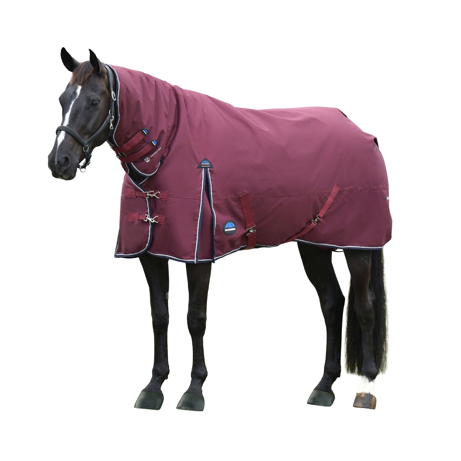WEATHERBEETA COMFITEC ESSENTIAL 360G HORSE TURNOUT RUG, FULL NECK COMBO, 1200D