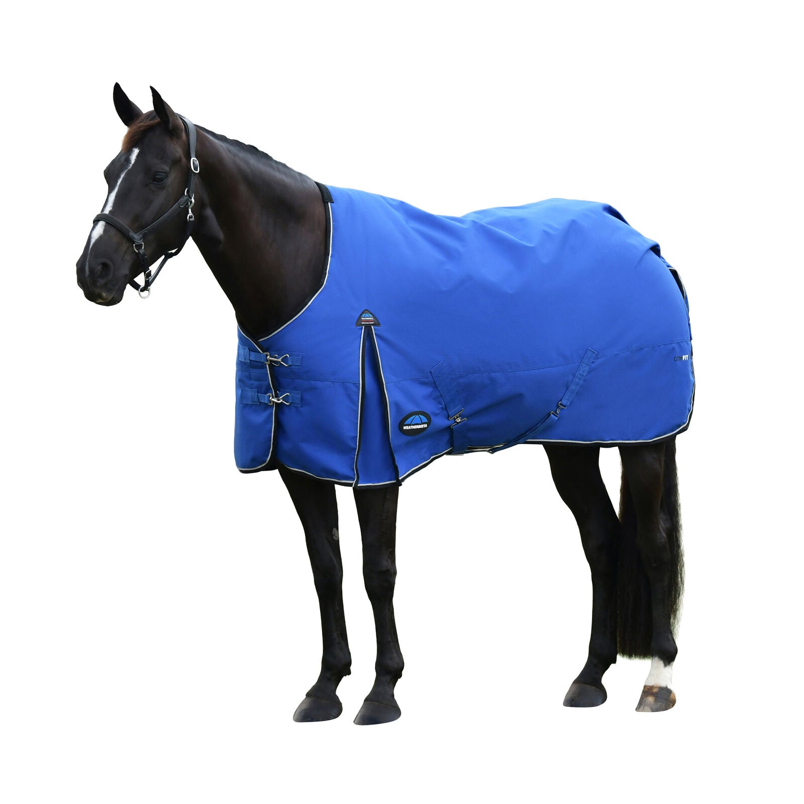 WEATHERBEETA COMFITEC ESSENTIAL 220G HORSE TURNOUT RUG, STANDARD NECK , 1200D