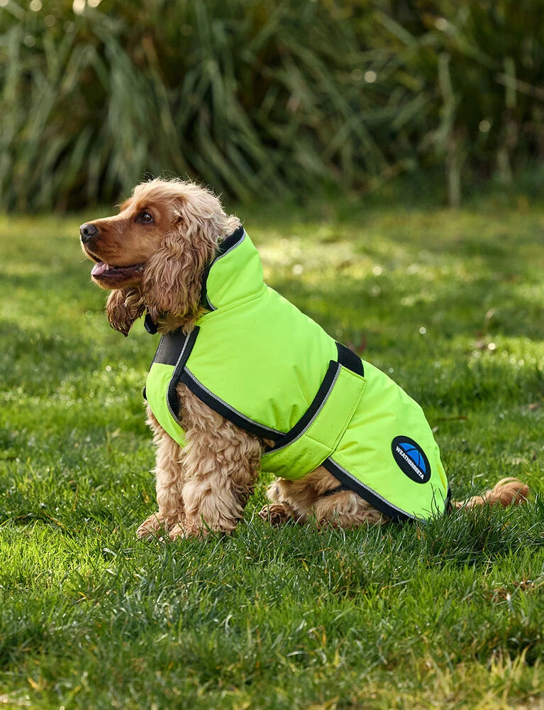 Weatherbeeta Comfitec Reflective 300D Deluxe Showerproof Dog Coat,  11 Sizes.