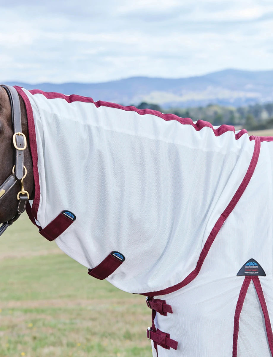 Weatherbeeta ComFiTec Essential Fly Rug Sheet, Full Neck Combo, UV Protect.