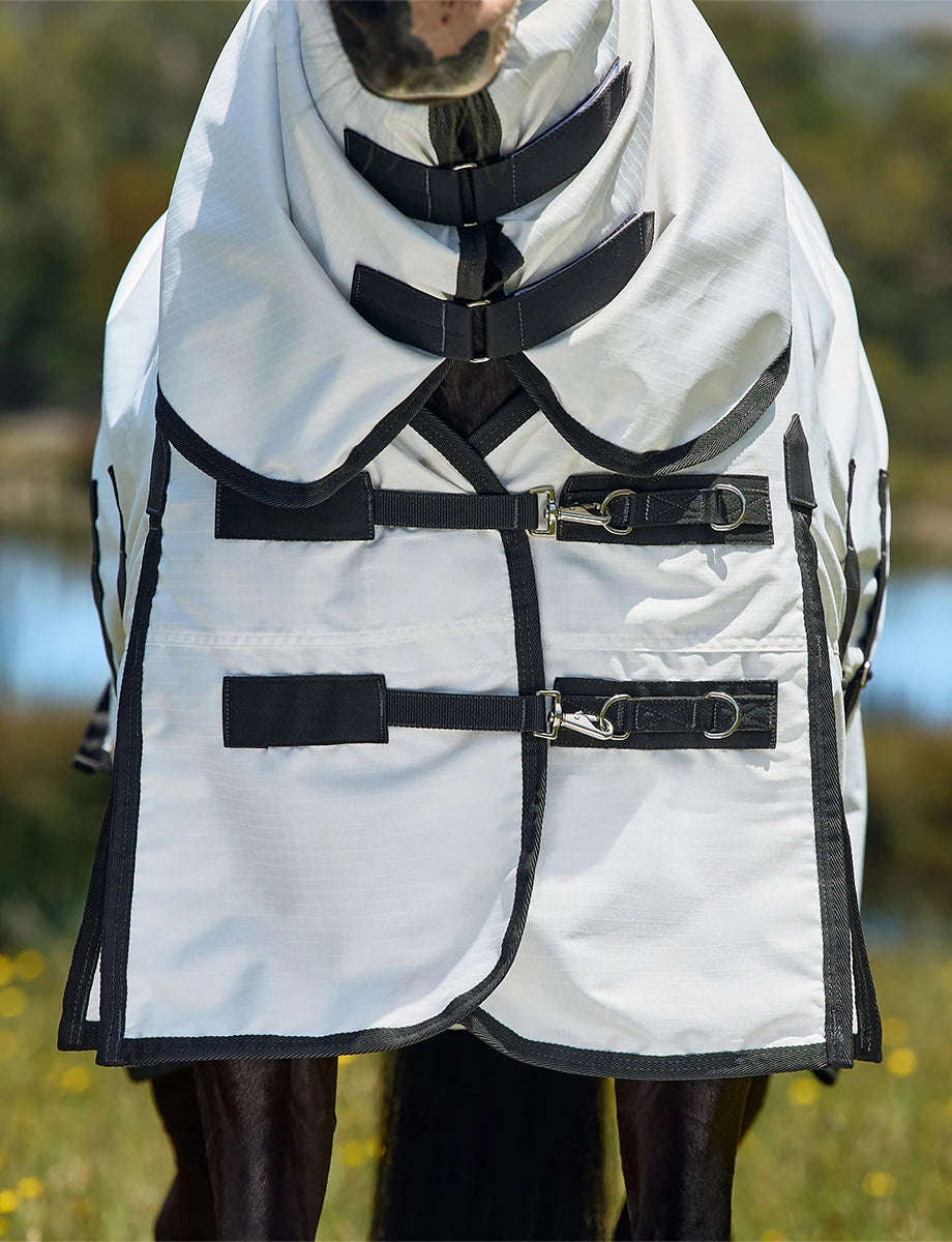 WeatherBeeta ComFiTec Sweet Itch Shield Fly Sheet Rug Full Neck Combo Belly Band