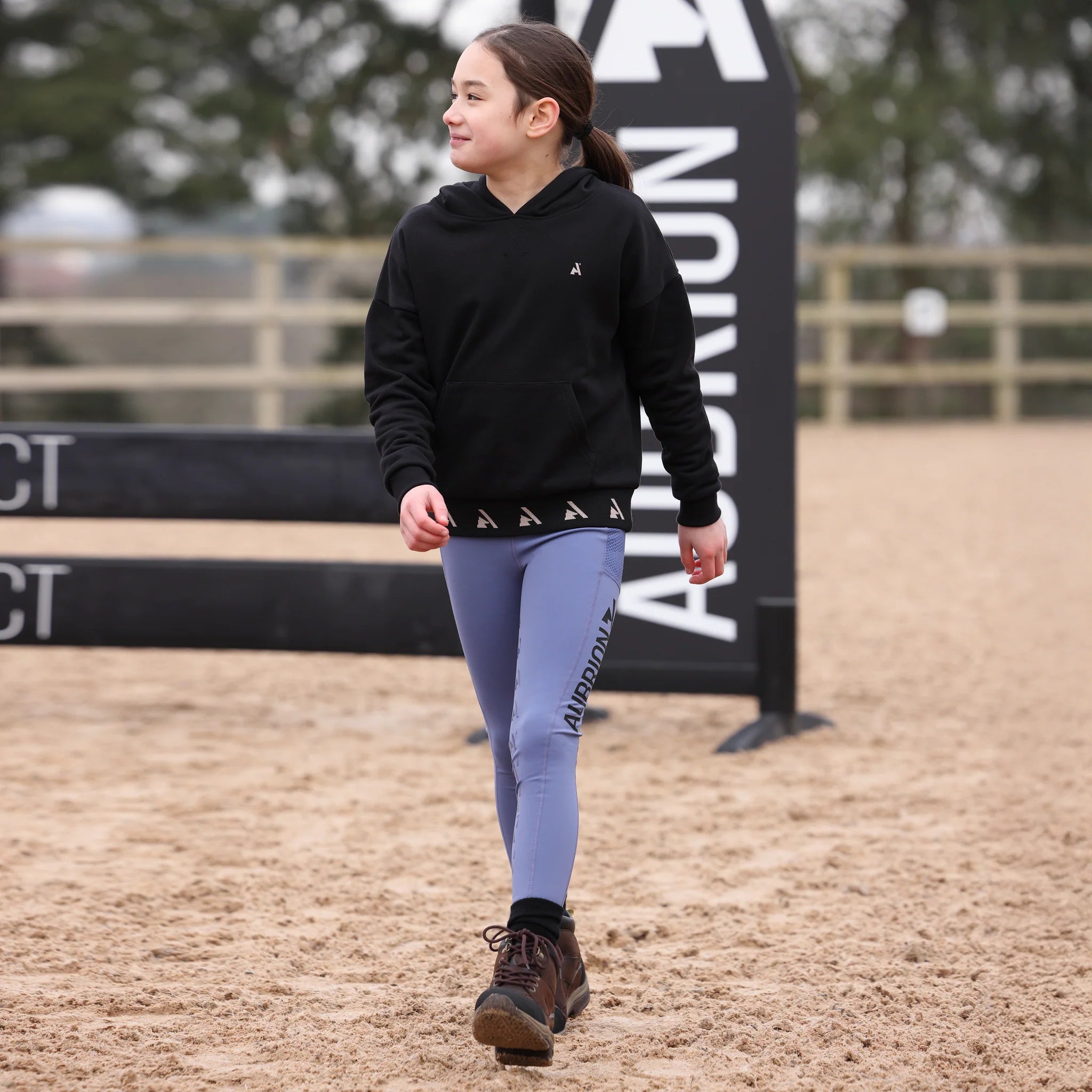 Shires Aubrion React Unisex Hoodie - Young Rider , Ages 7-14,