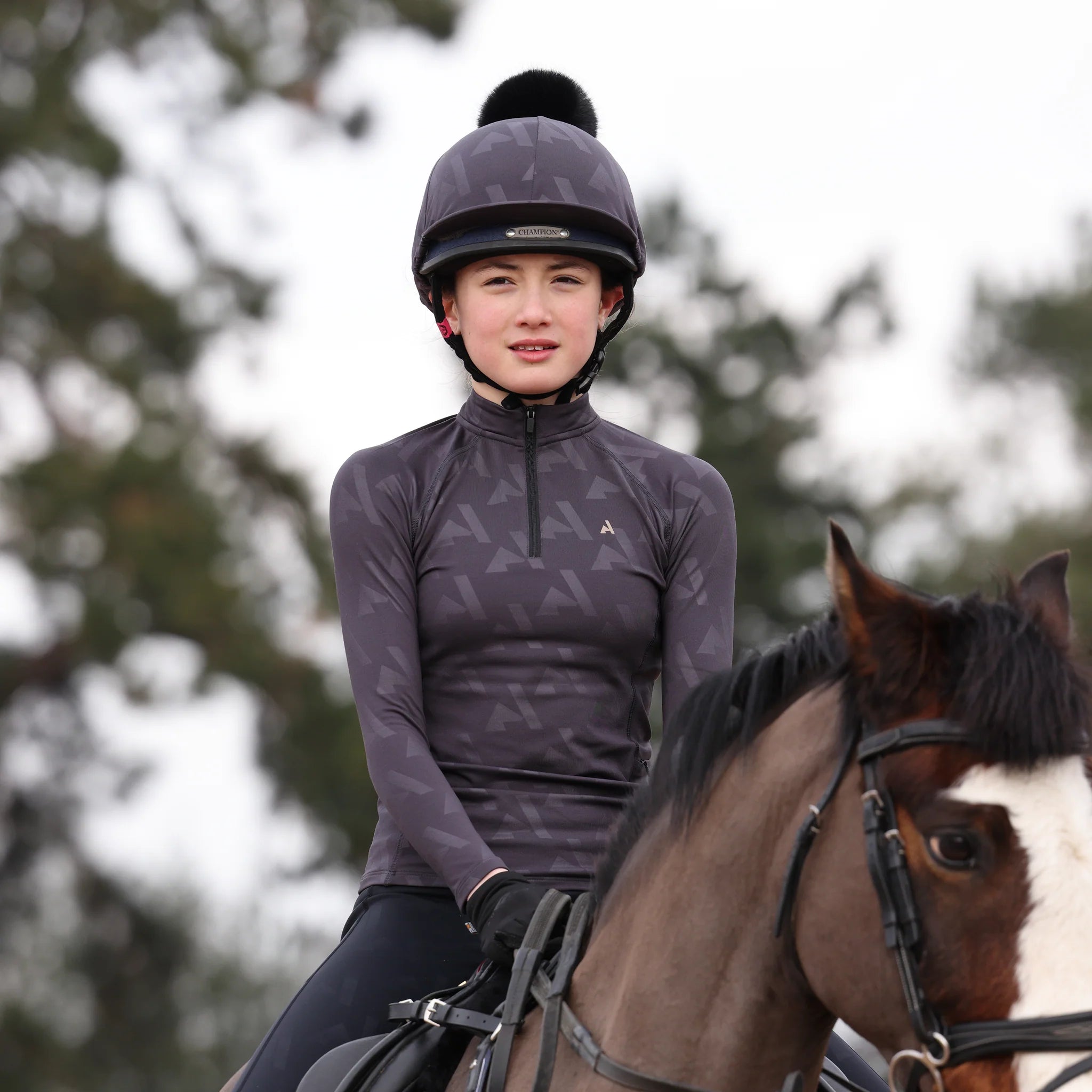 Shires Aubrion React Winter Base Layer - Young Rider  , Ages 7-14,