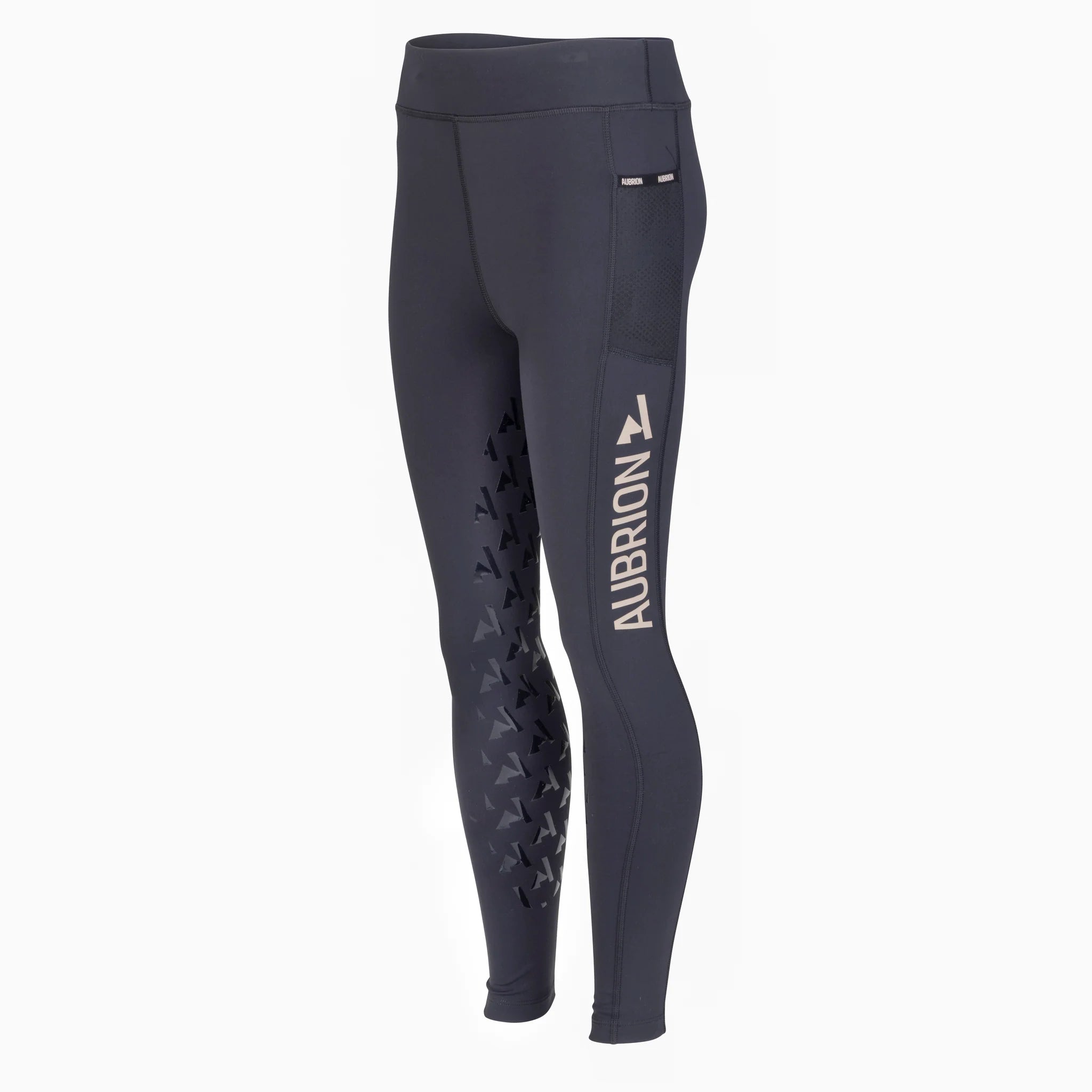 Aubrion React Non-Stop Riding Tights - Young Rider , Ages 7-14,