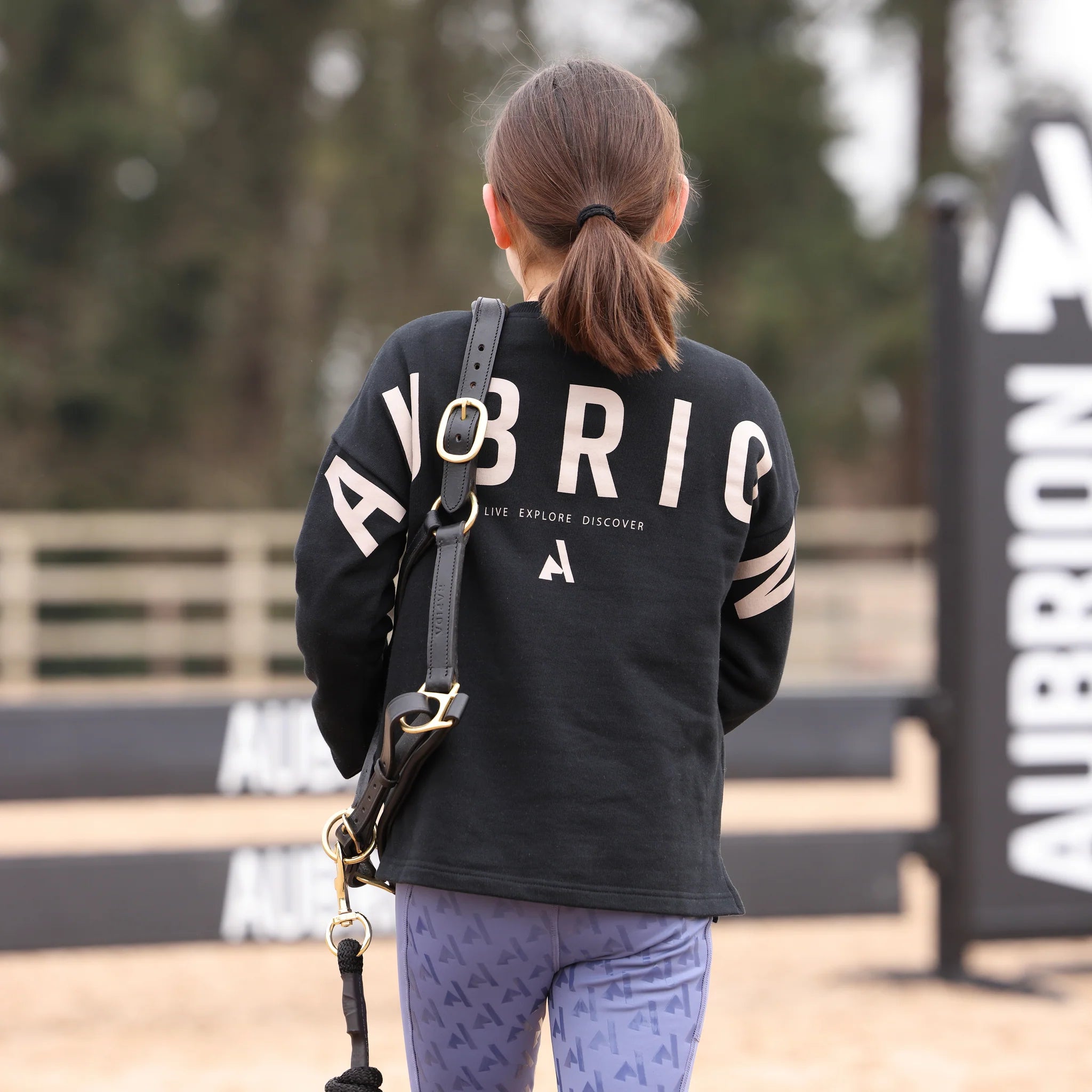 Shires Aubrion React Sweatshirt - Young Rider , Ages 7-14,