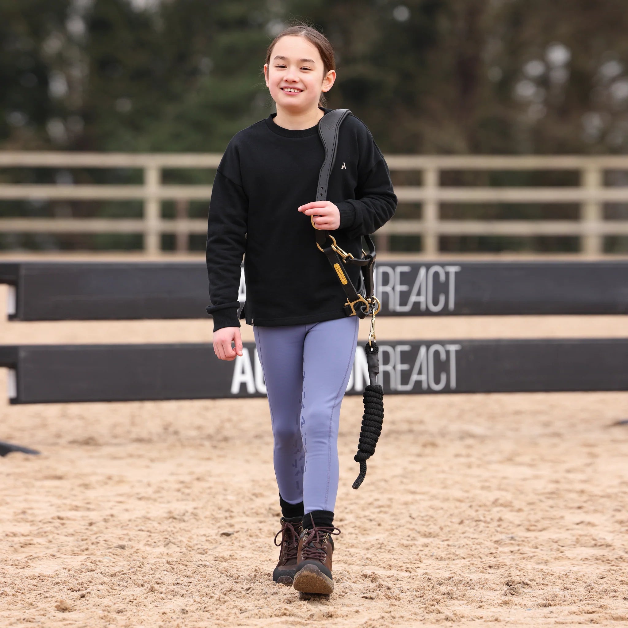 Shires Aubrion React Sweatshirt - Young Rider , Ages 7-14,