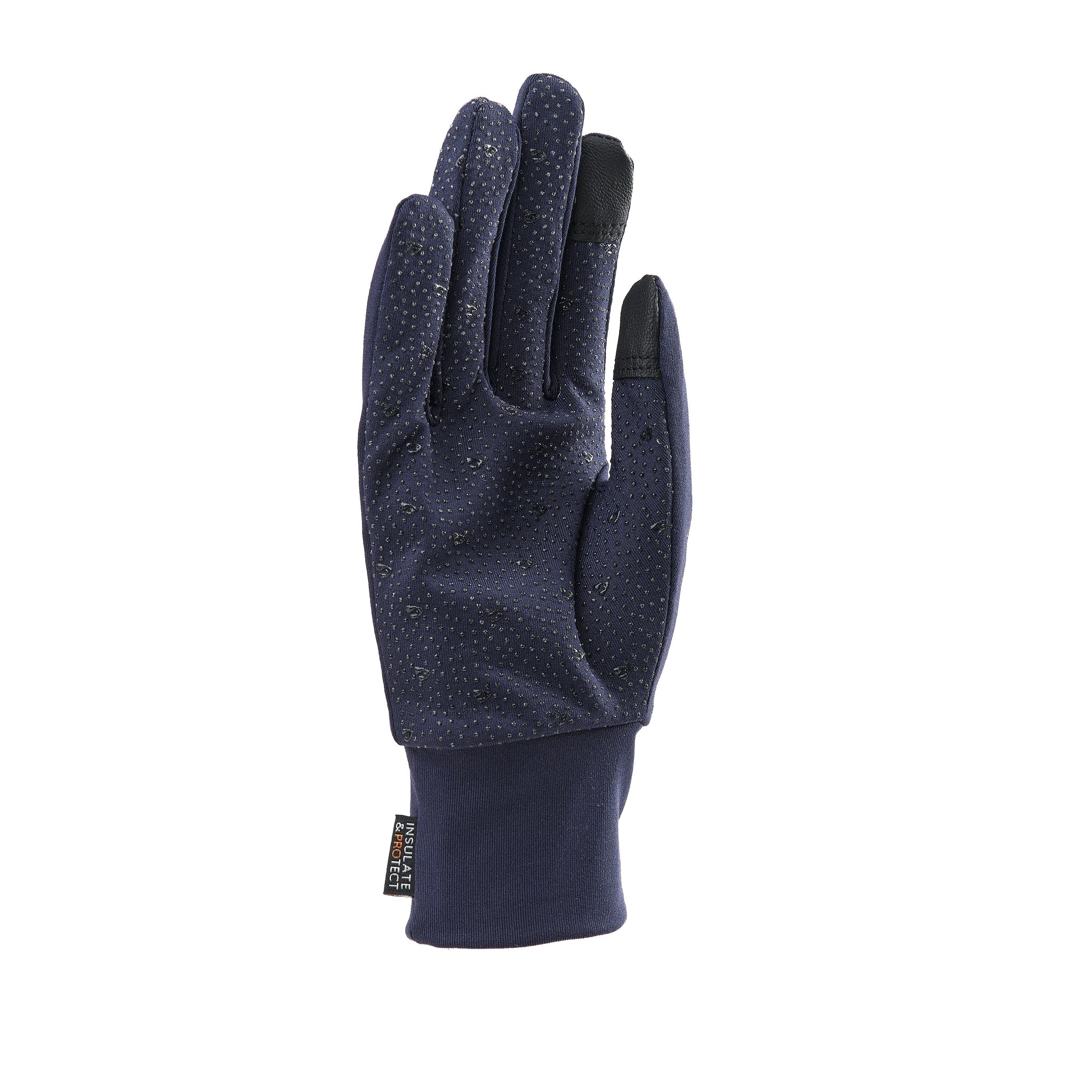 Shires Aubrion Baxter Winter Riding Gloves, Black or Navy