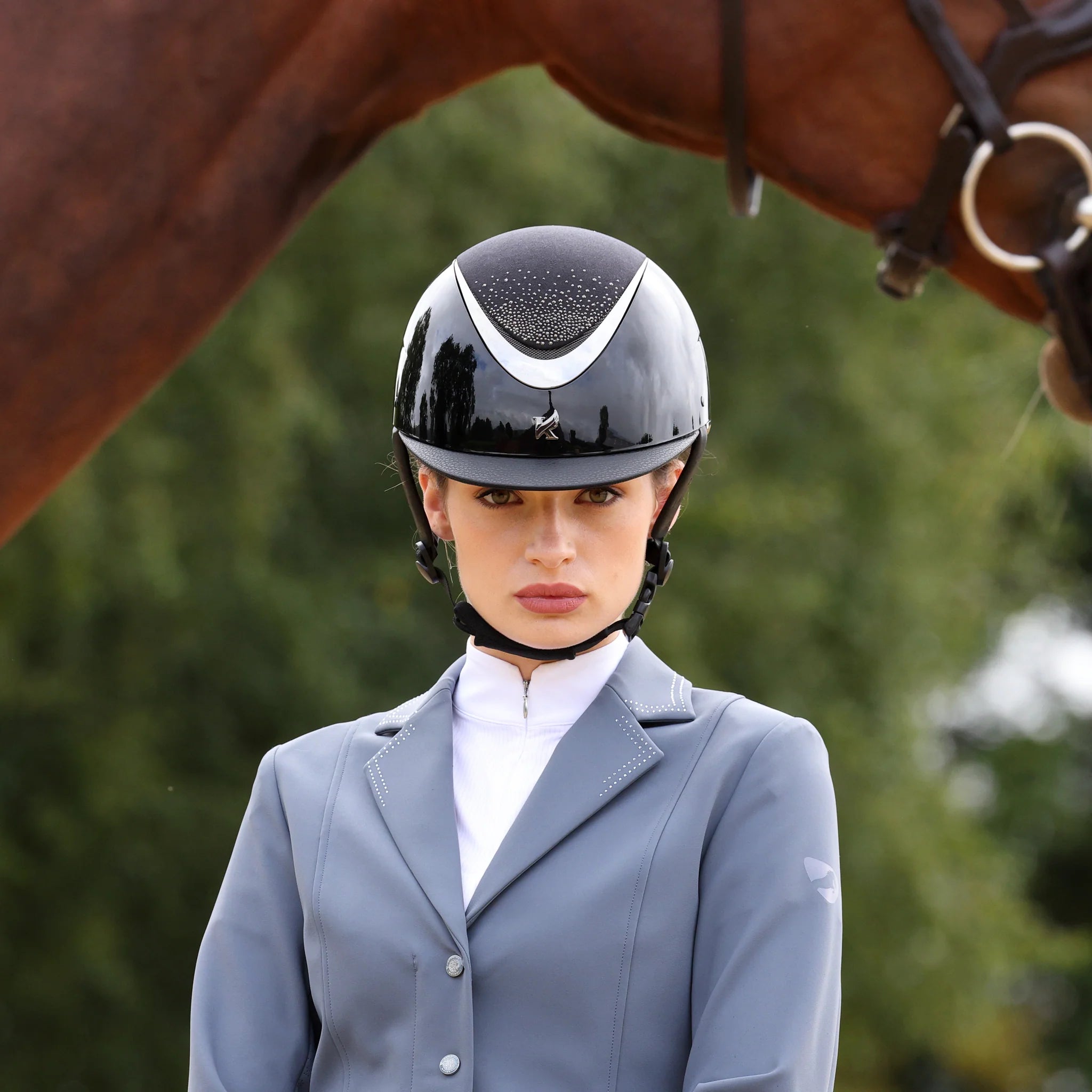 Shires Karben Ariel Ellipse SP Horse Riding Hat, Dial Sizing, PAS015, Kitemarked