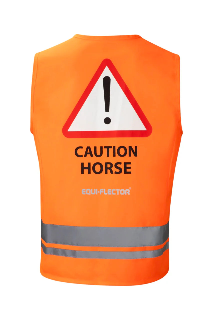 Shires EQUI-FLECTOR® Safety Vest, Tabard Vest, Yellow or Orange.