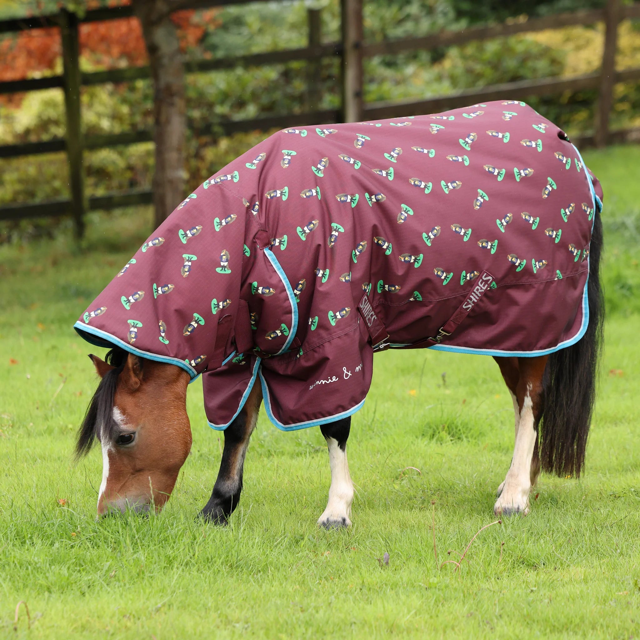 Shires Winnie & Me 100g Pony Turnout Rug, Lightweight, 600 Denier, 3'6" - 5'3",