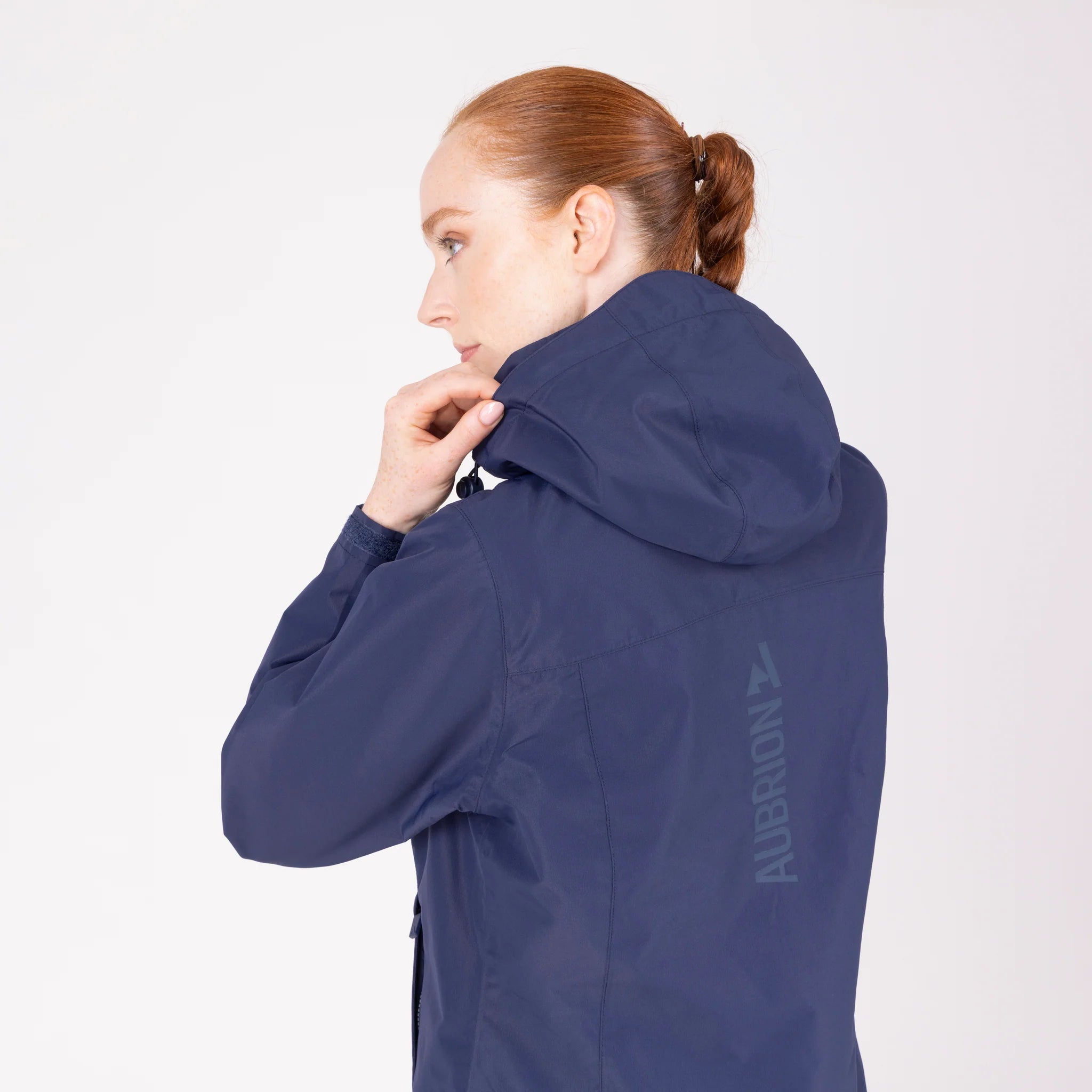Shires Aubrion React Waterproof Coat, Womens, Hooded.