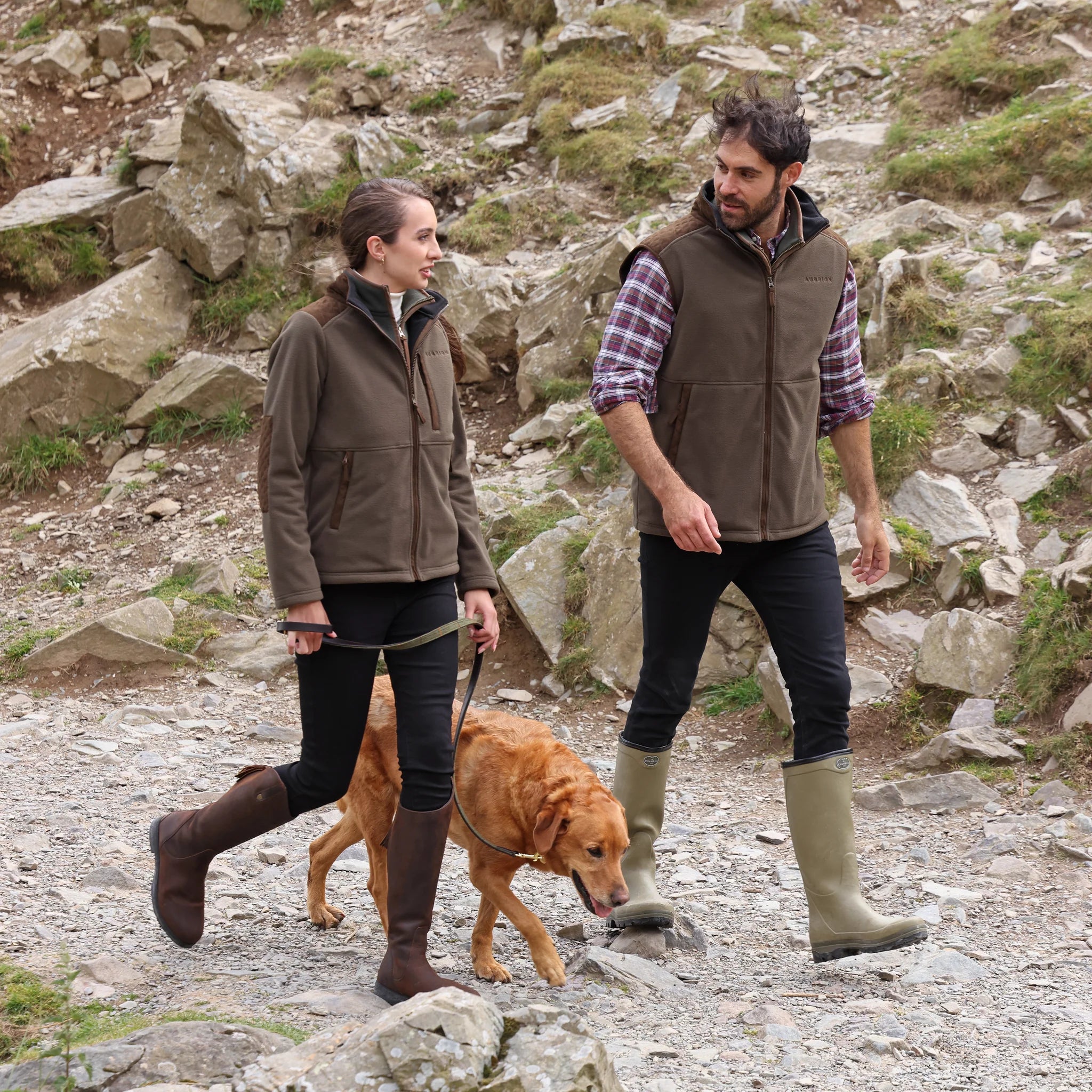 Shires Aubrion Heritage Fleece Gilet - Unisex , Showerproof,