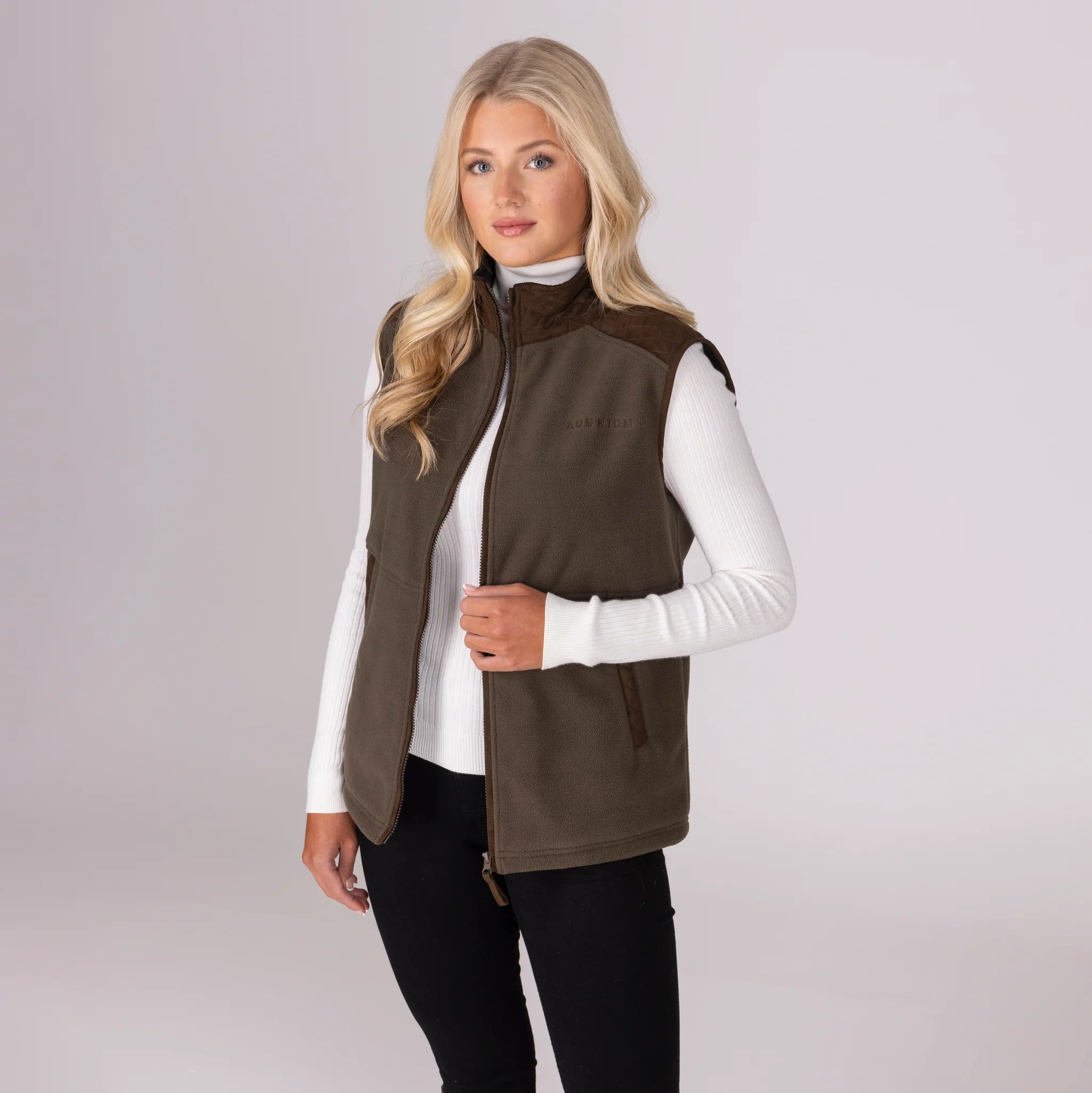 Shires Aubrion Heritage Fleece Gilet - Unisex , Showerproof,