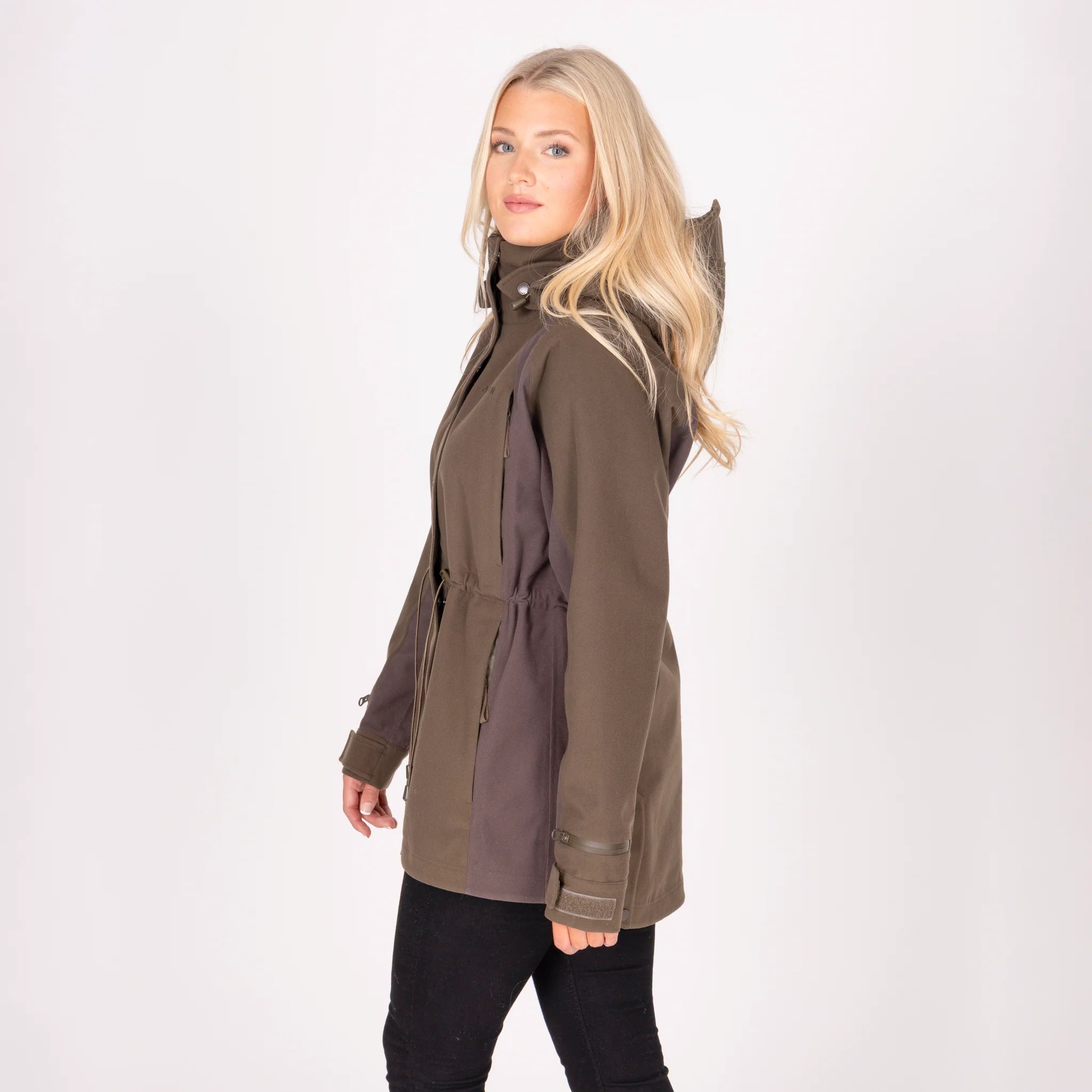 Shires Aubrion Heritage Full Zip Jacket / Coat - Unisex, Waterproof, Detach Hood