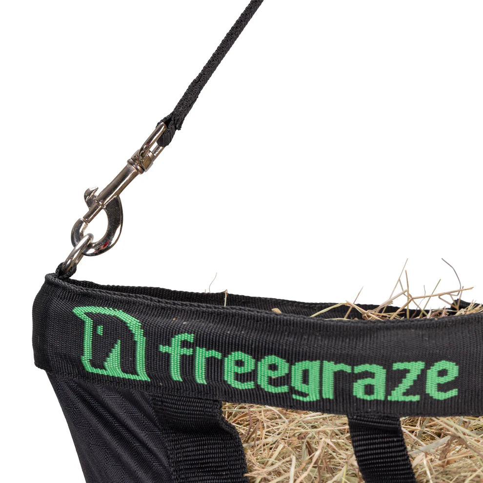 Shires FreeGraze Deluxe Web Front Hay Bag, 2 sizes.