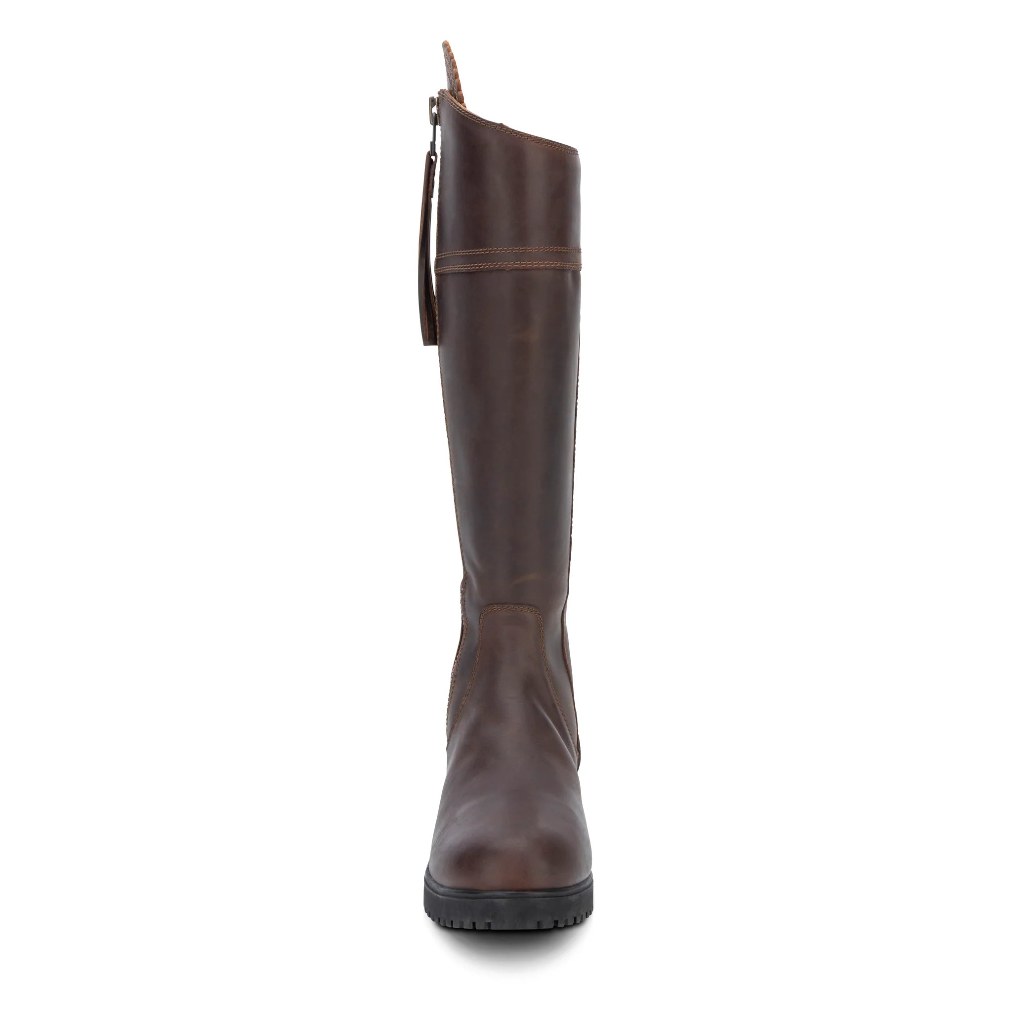 Shires Moretta Mirabella Country / Yard Boots, Waterproof, Zip Fastening, Brown