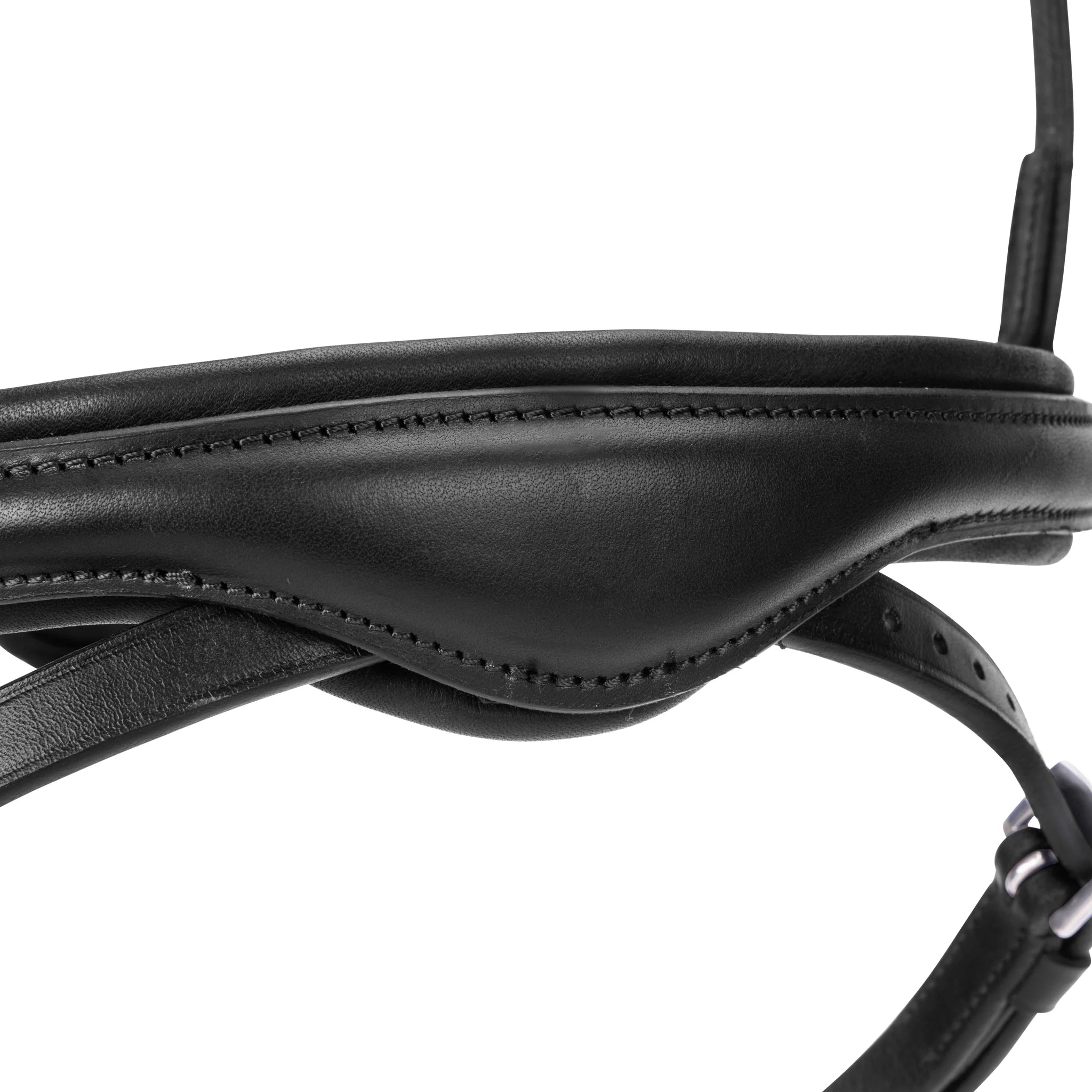 Shires Velociti LUSSO Elite Flash Noseband, Black, Havana, 4 Sizes