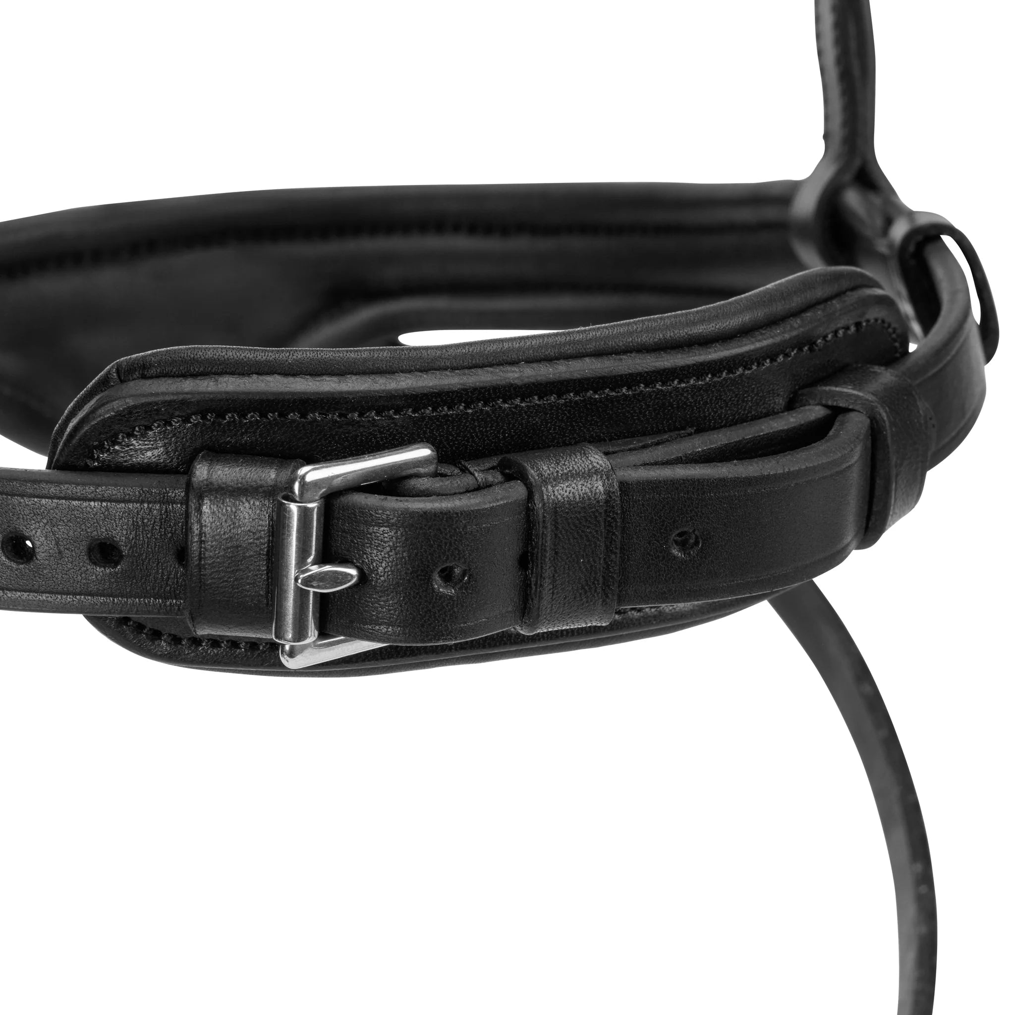 Shires Velociti LUSSO Elite Flash Noseband, Black, Havana, 4 Sizes